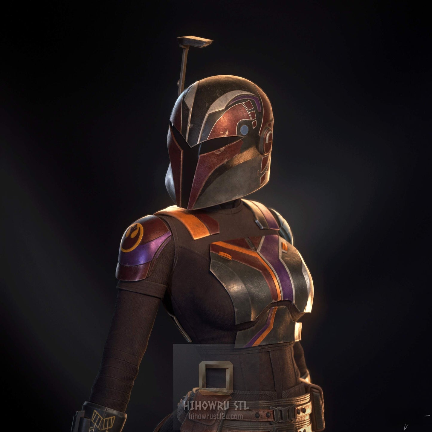 5003 Sabine Wren - Star Wars - STL 3D Print Files