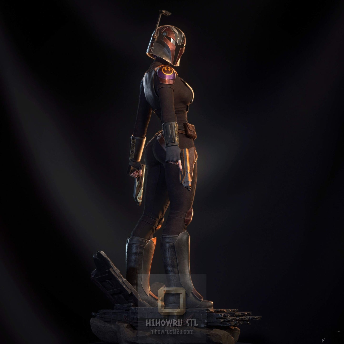 5003 Sabine Wren - Star Wars - STL 3D Print Files