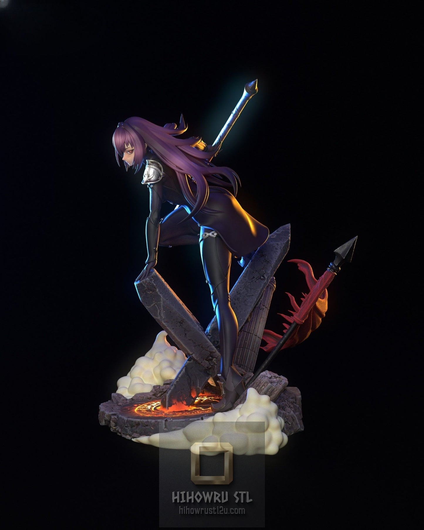 5402 Scathach - Fate/Grand Order - STL 3D Print Files