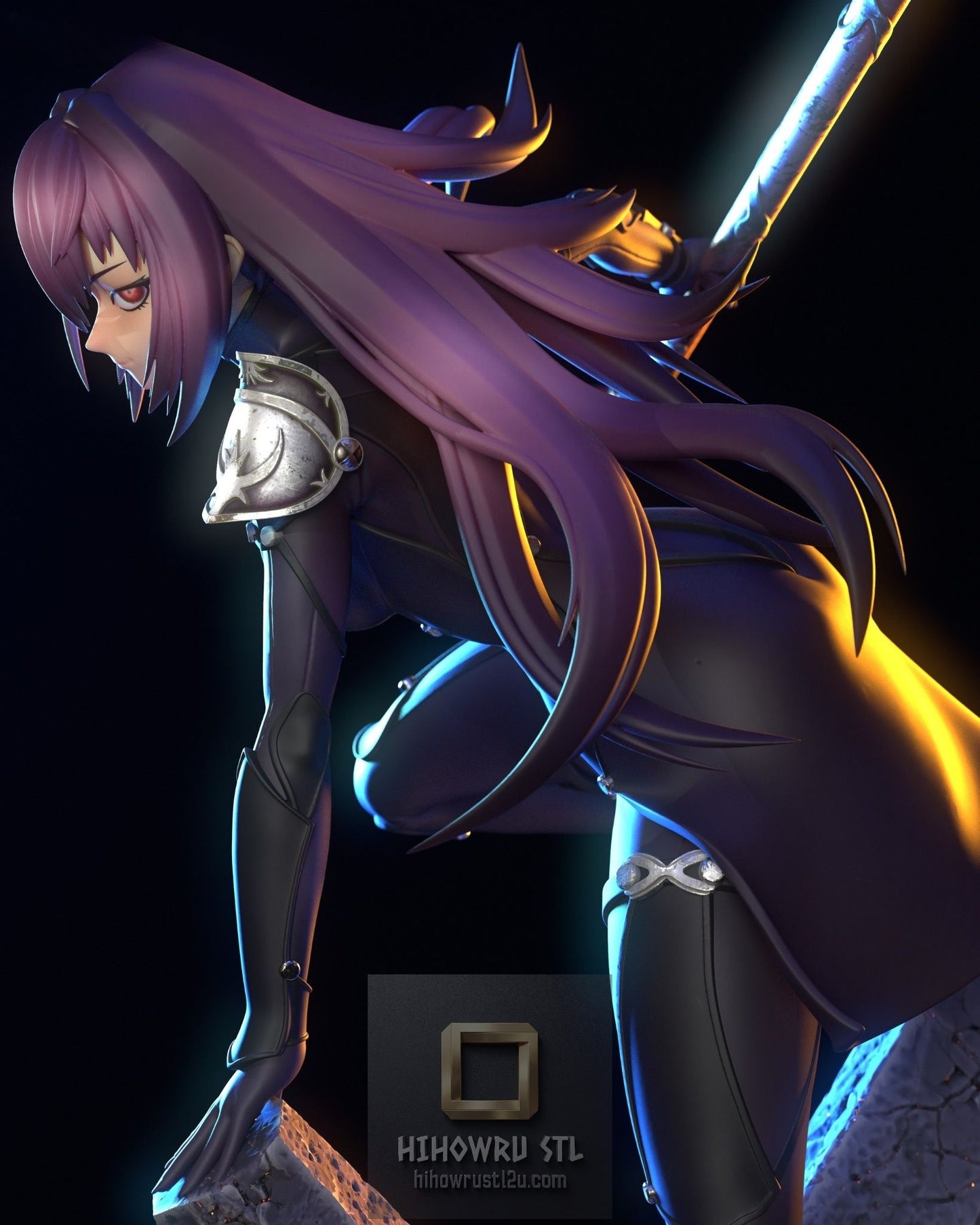 5402 Scathach - Fate/Grand Order - STL 3D Print Files