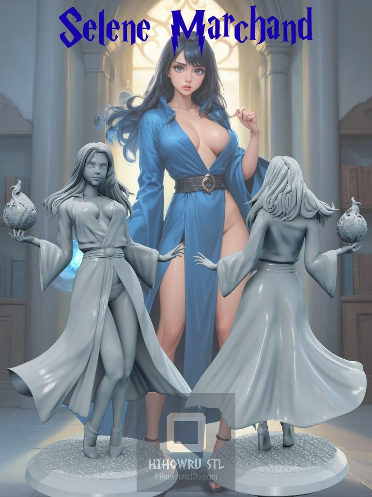 4366 Foxy Witches NSFW - STL 3D Print Files