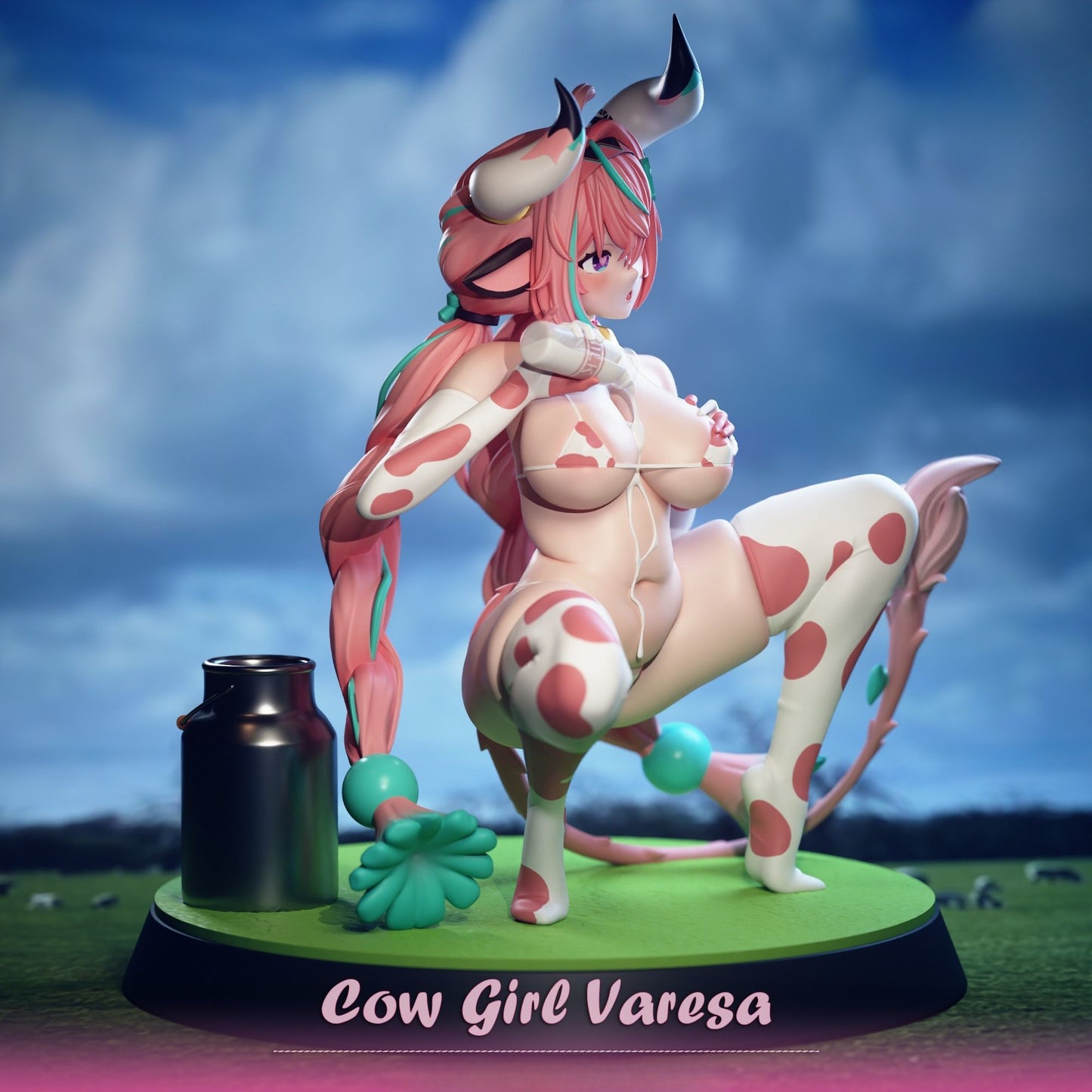 4290 Varesa Cowgirl NSFW - Genshin Impact - STL 3D Print Files