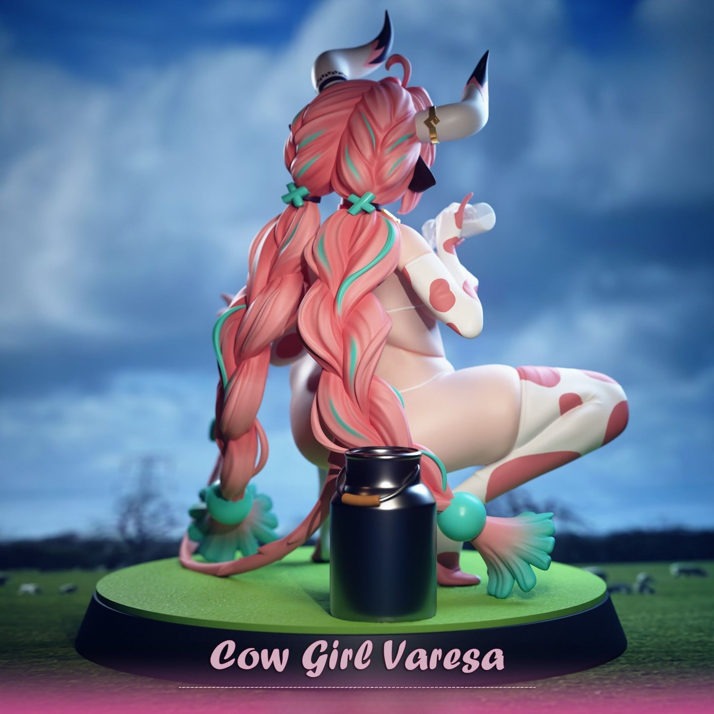 4290 Varesa Cowgirl NSFW - Genshin Impact - STL 3D Print Files