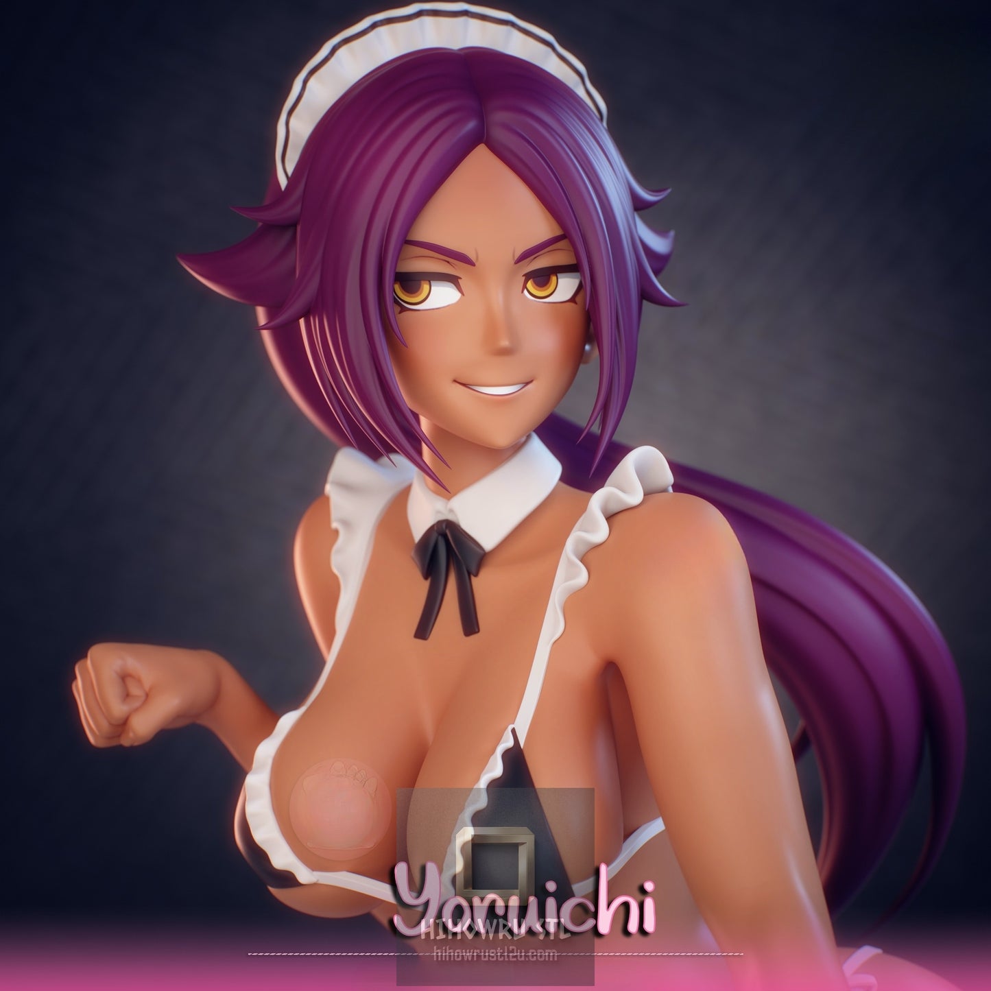 5374 Yoruichi Shihouin NSFW - Bleach - STL 3D Print Files