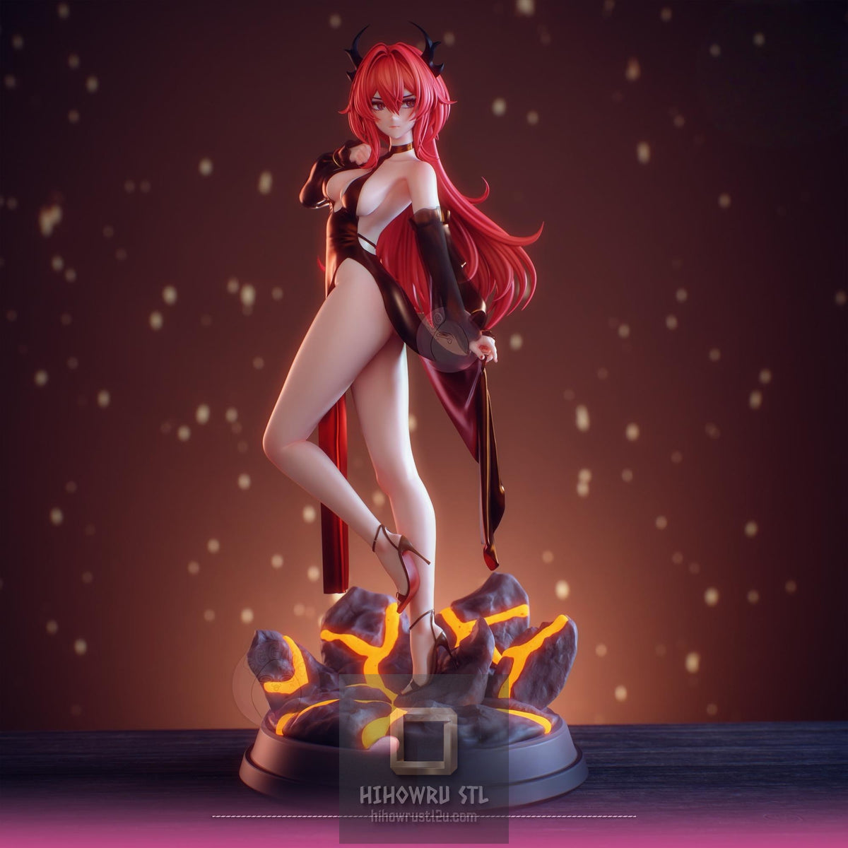 5543 Surtr NSFW - Arknights - STL 3D Print Files