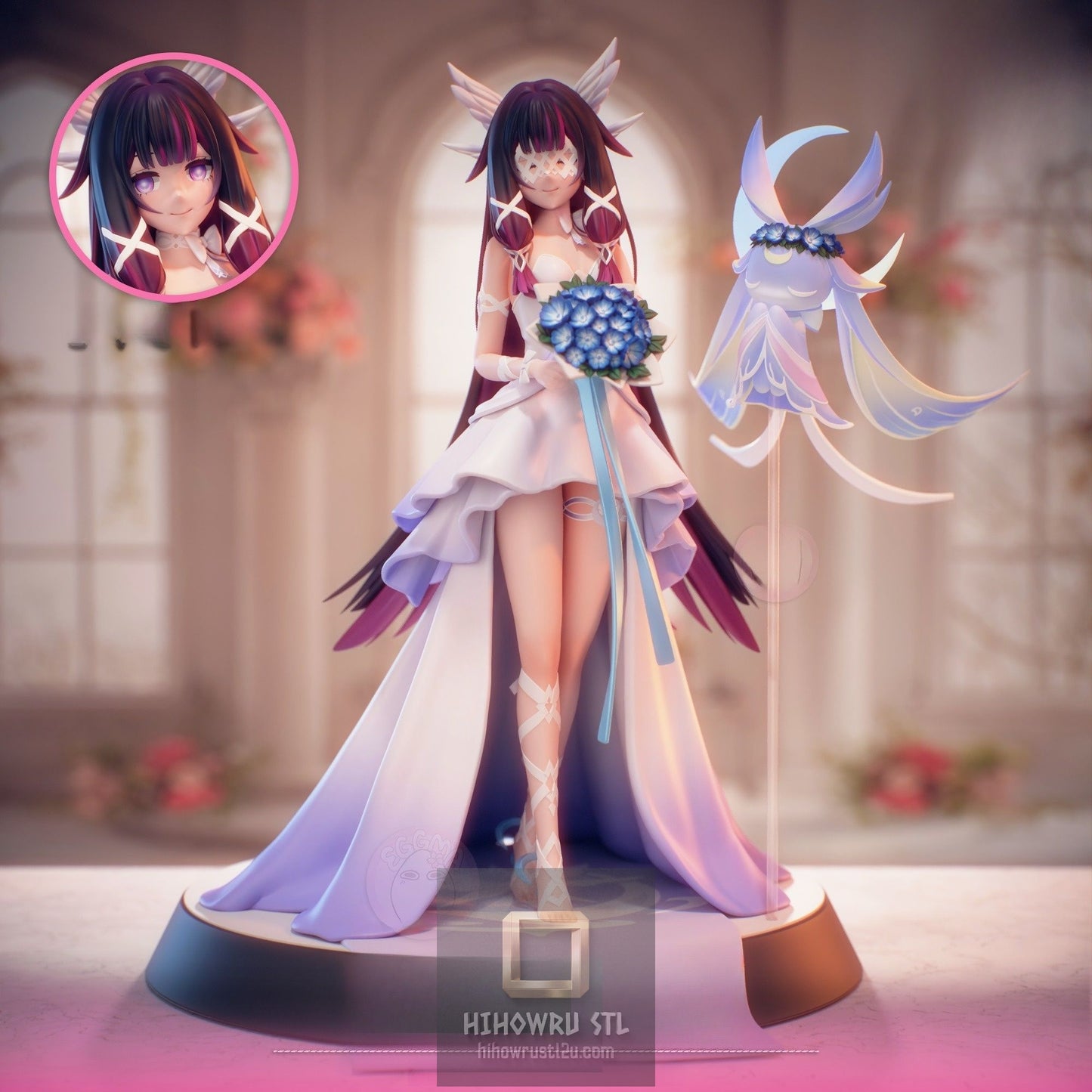 5261 Columbina NSFW - Genshin Impact - STL 3D Print Files