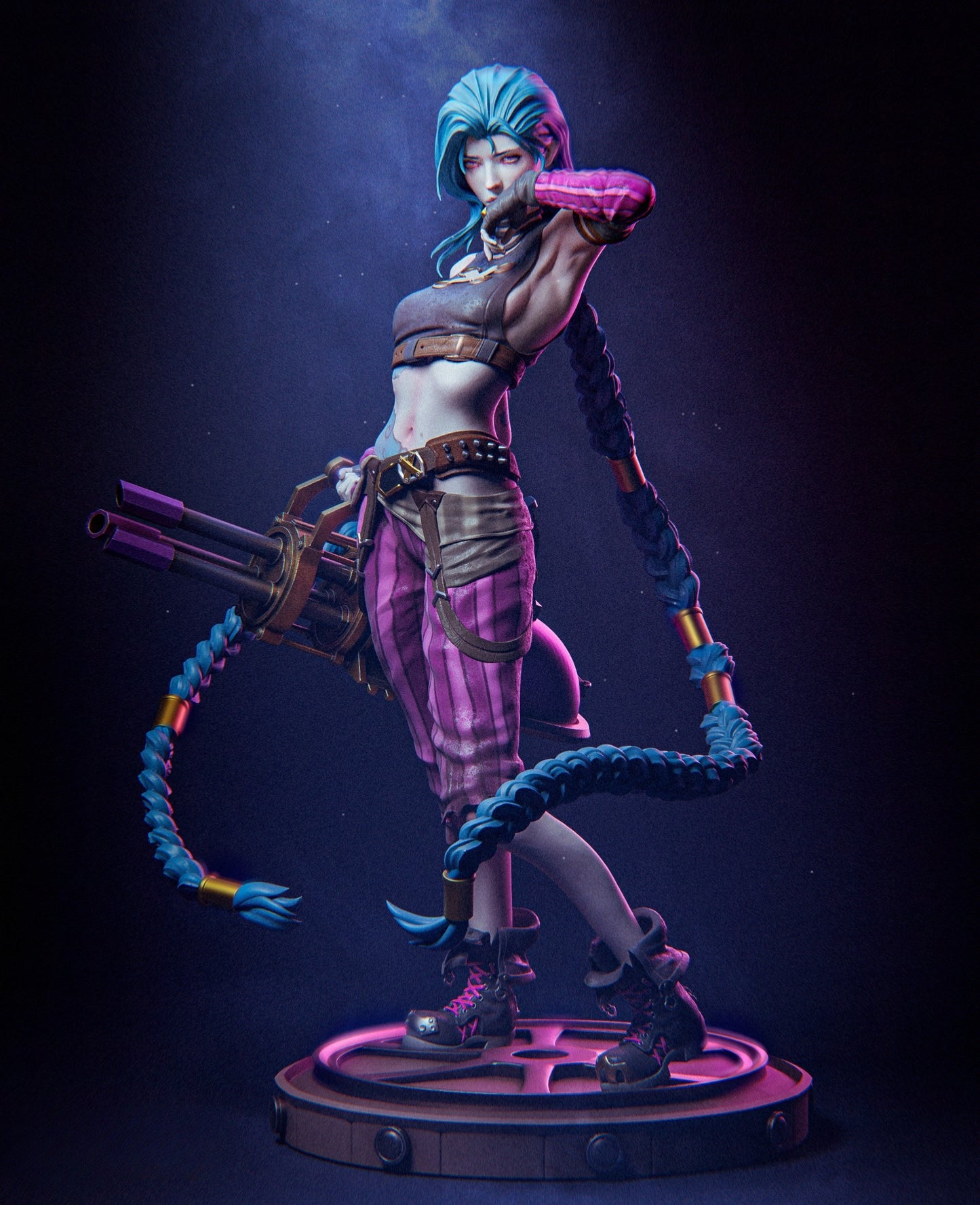 3273 Jinx NSFW - League Of Legends - STL 3D Print Files