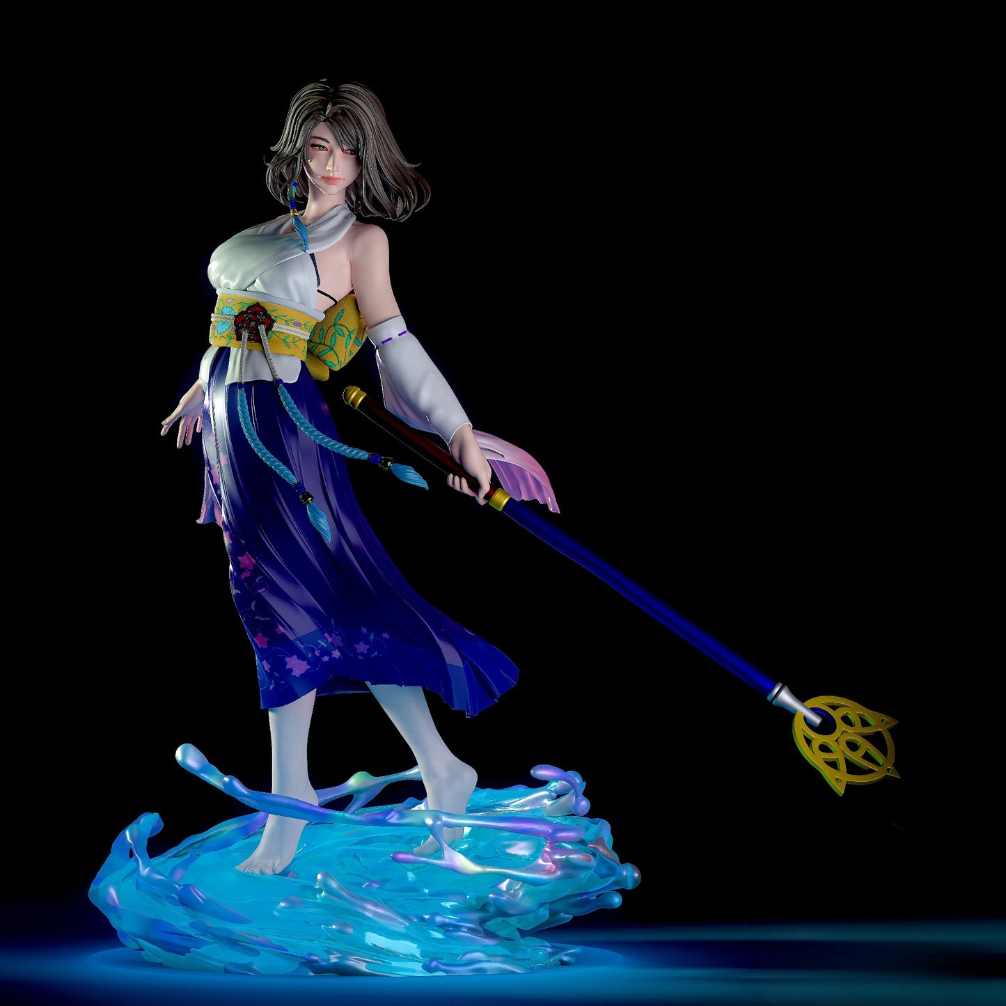 3386 Yuna NSFW - Final Fantasy X - STL 3D Print Files