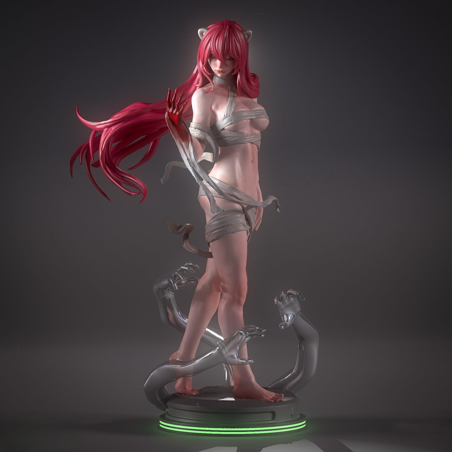 3538 Lucy Kaede NSFW - Elfen Lied - STL 3D Print Files