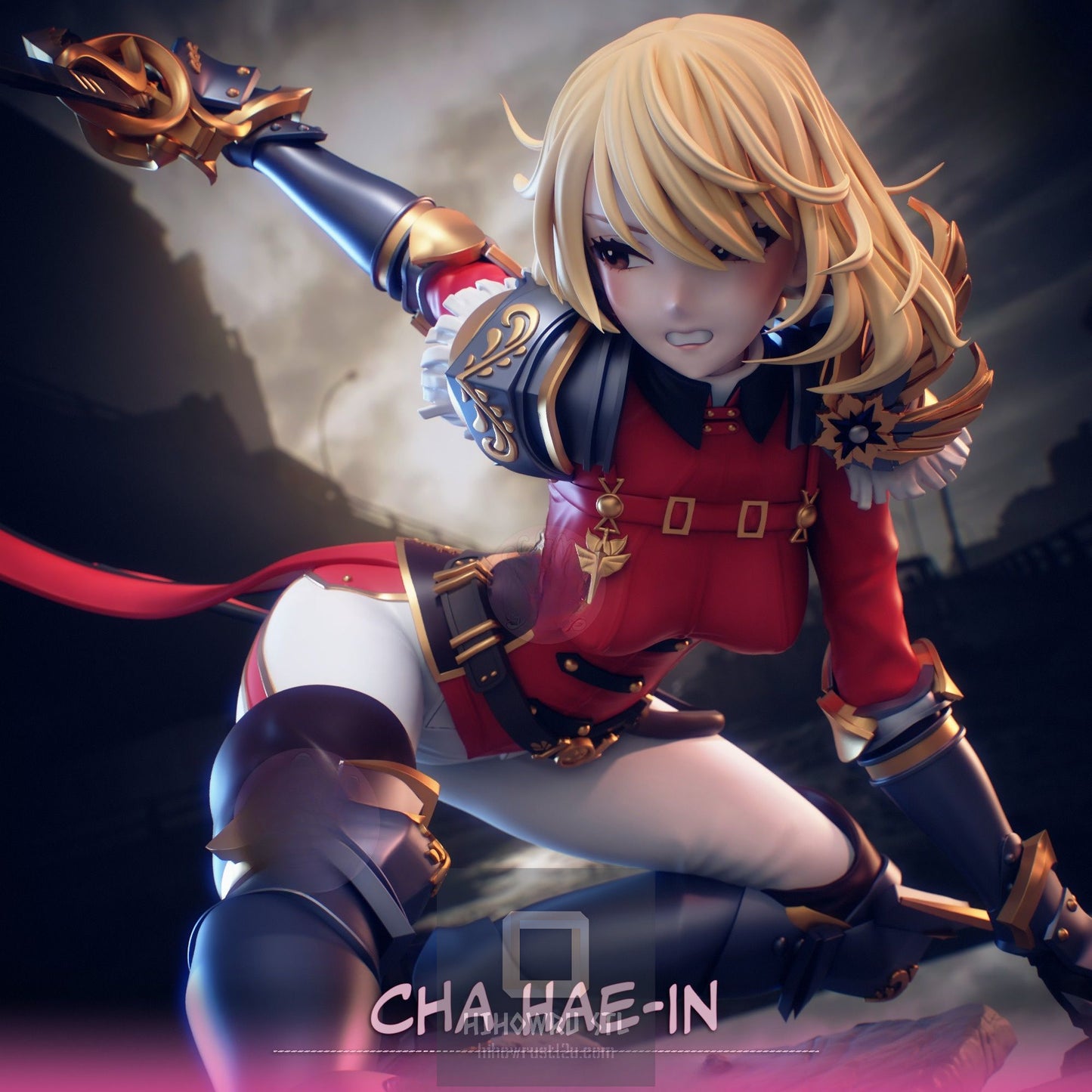 4608 Cha Hae-In NSFW - Solo Leveling - STL 3D Print Files