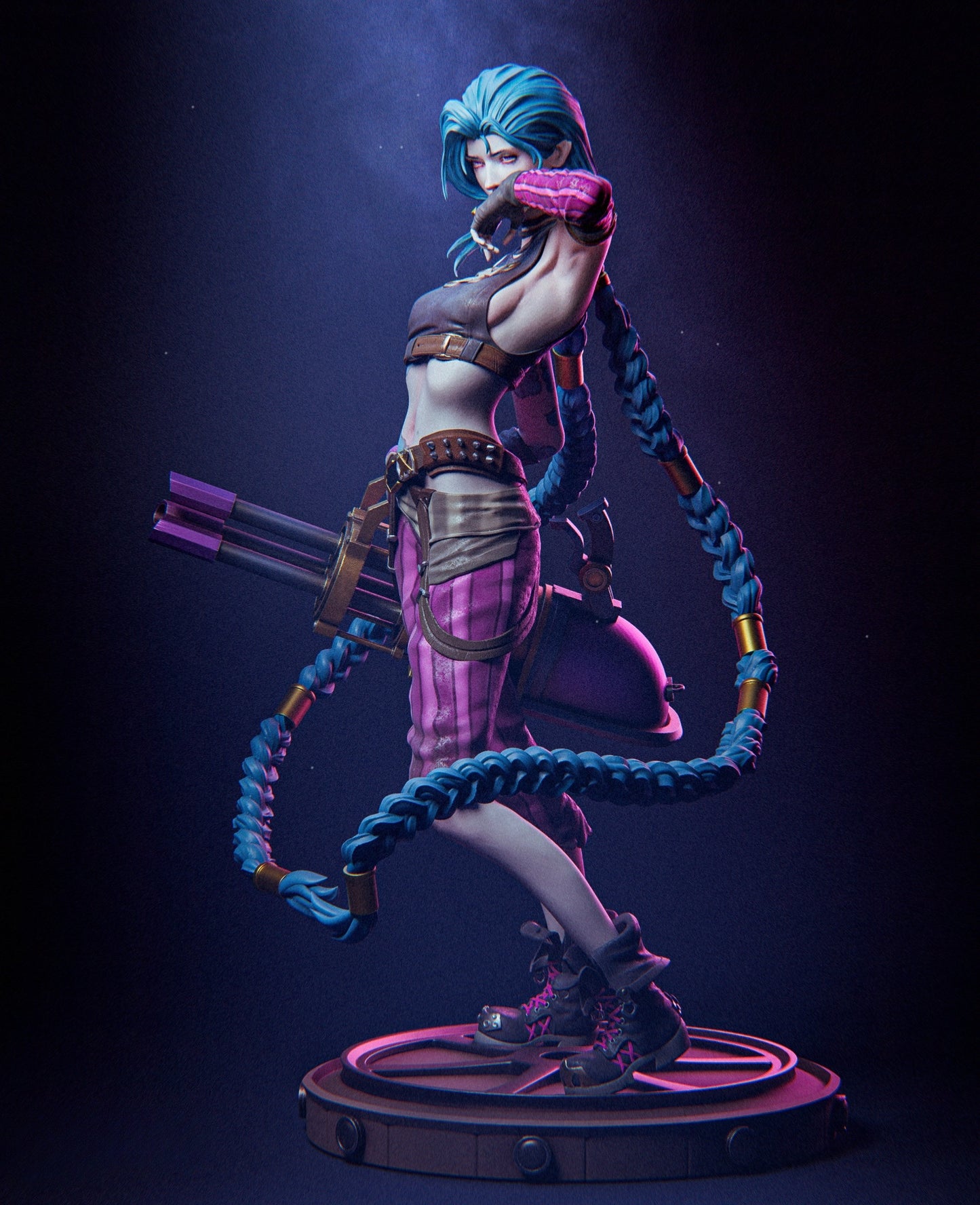 3273 Jinx NSFW - League Of Legends - STL 3D Print Files