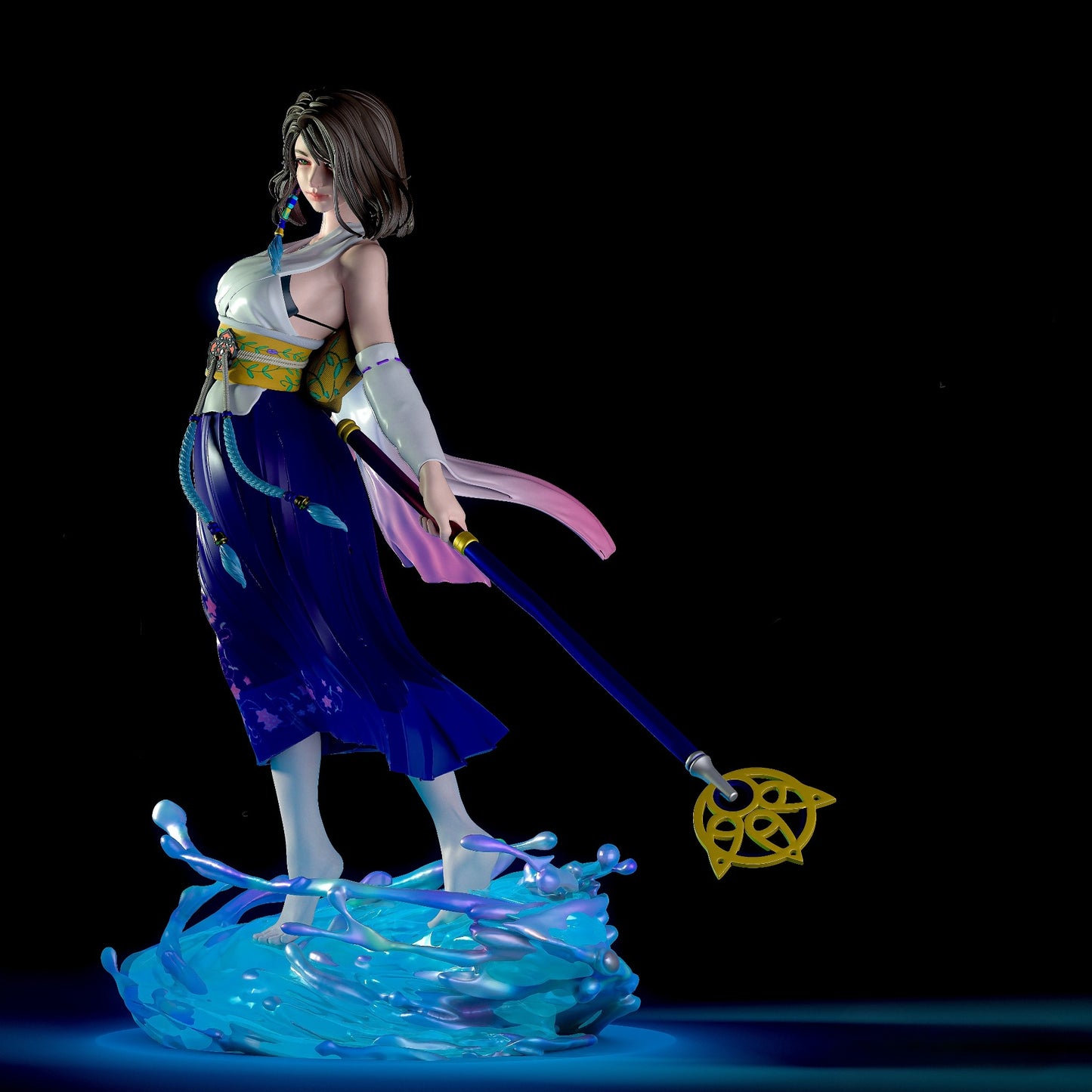 3386 Yuna NSFW - Final Fantasy X - STL 3D Print Files