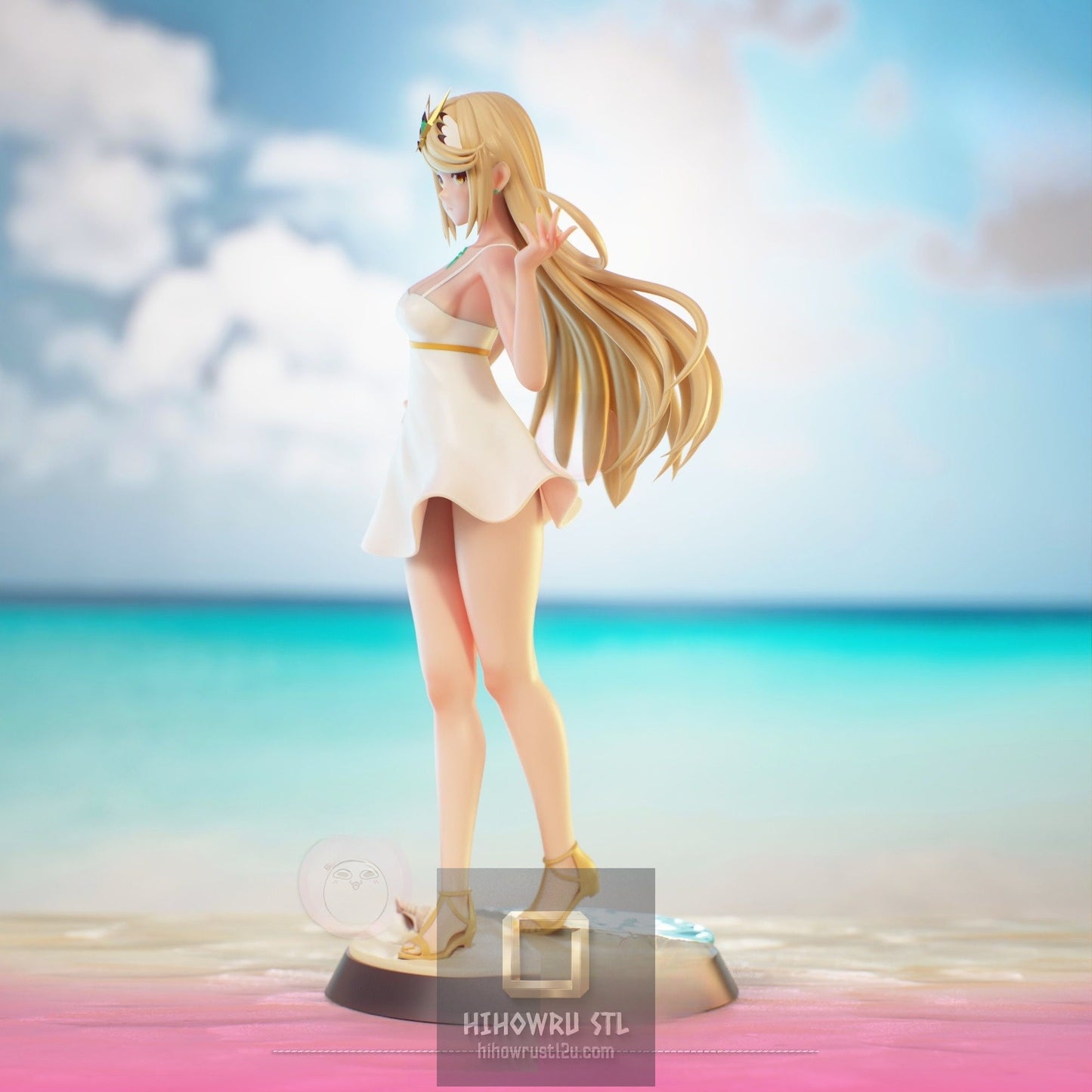 5458 Mythra NSFW - Xenoblade Chronicles - STL 3D Print Files