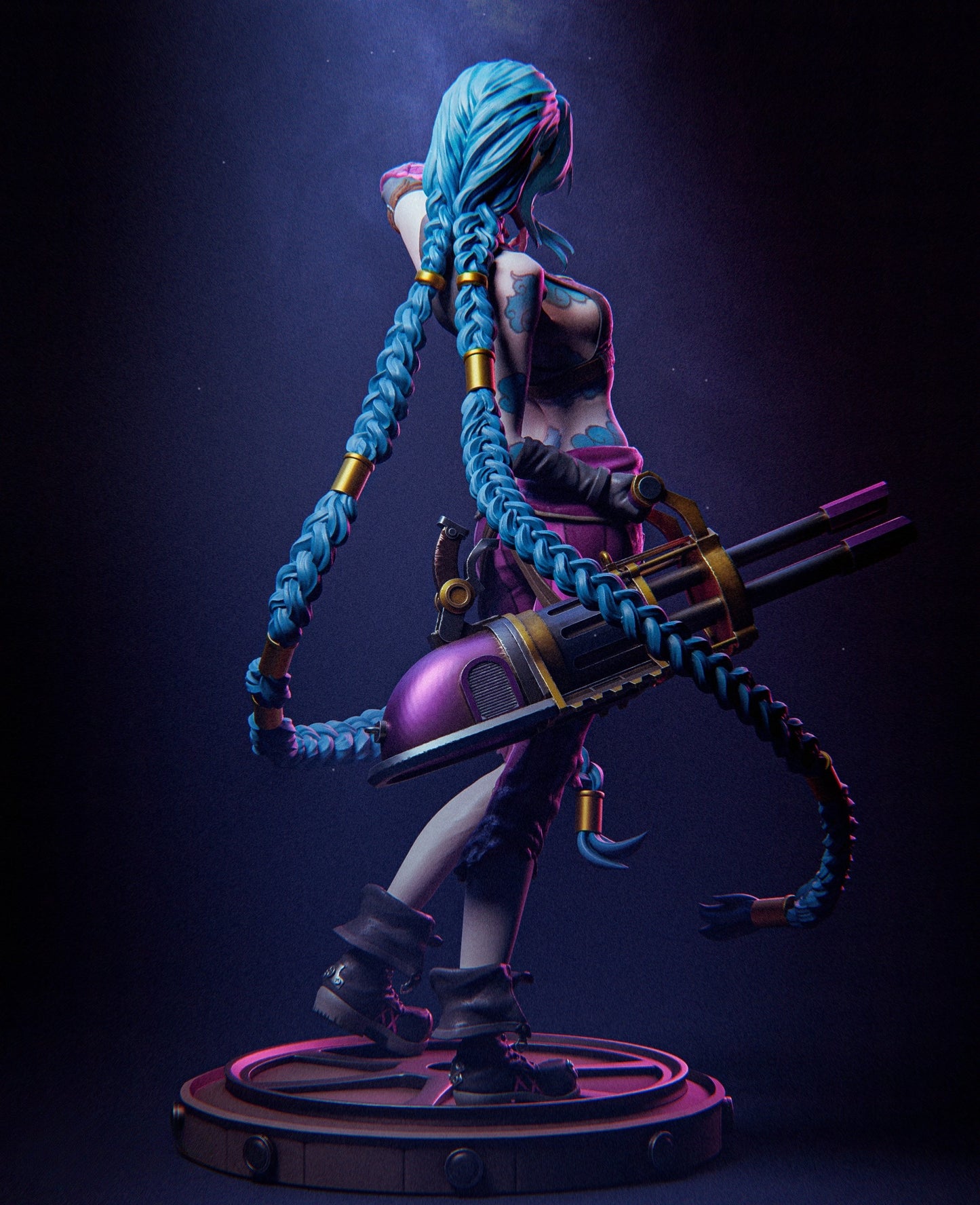 3273 Jinx NSFW - League Of Legends - STL 3D Print Files