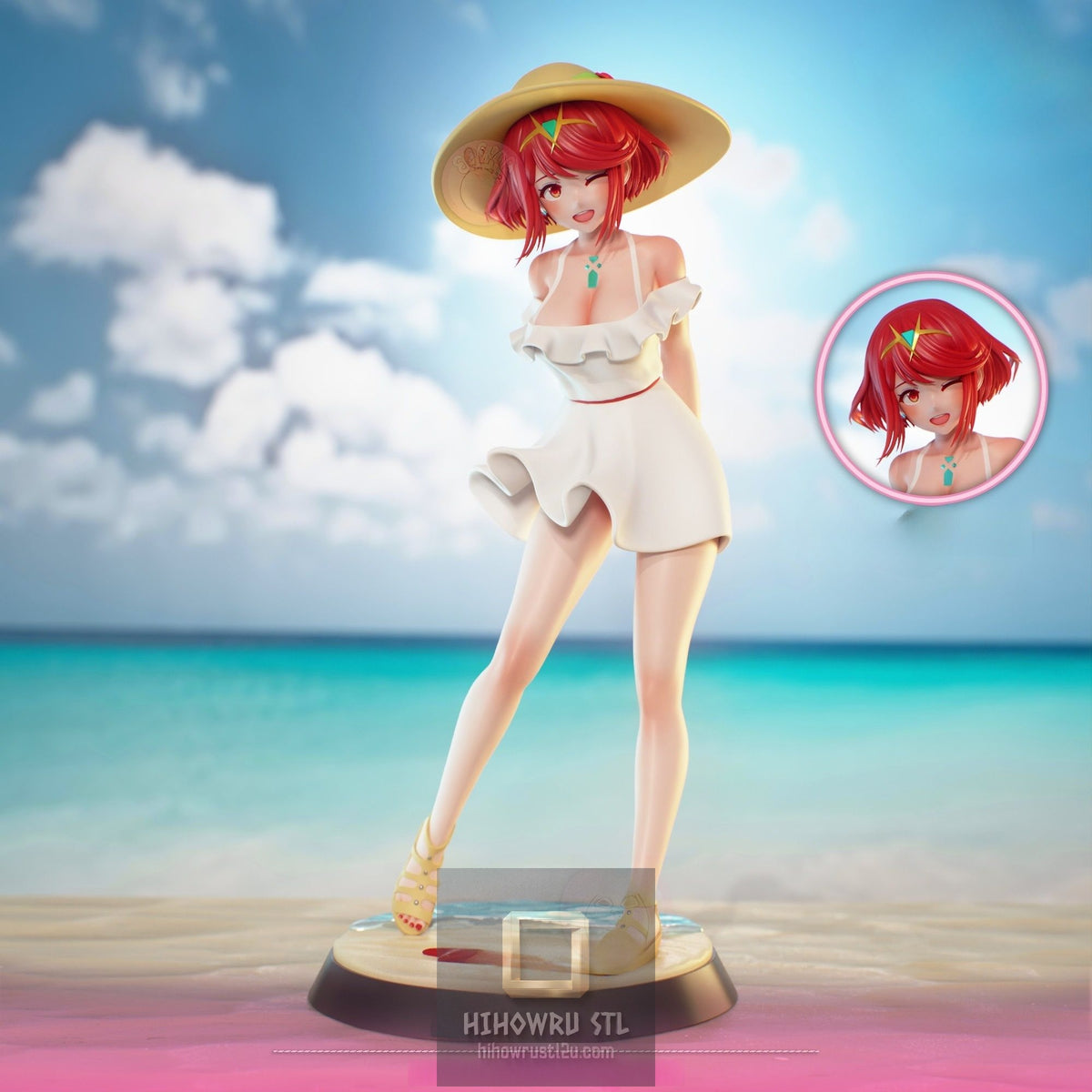 5457 Pyra NSFW - Xenoblade Chronicles - STL 3D Print Files