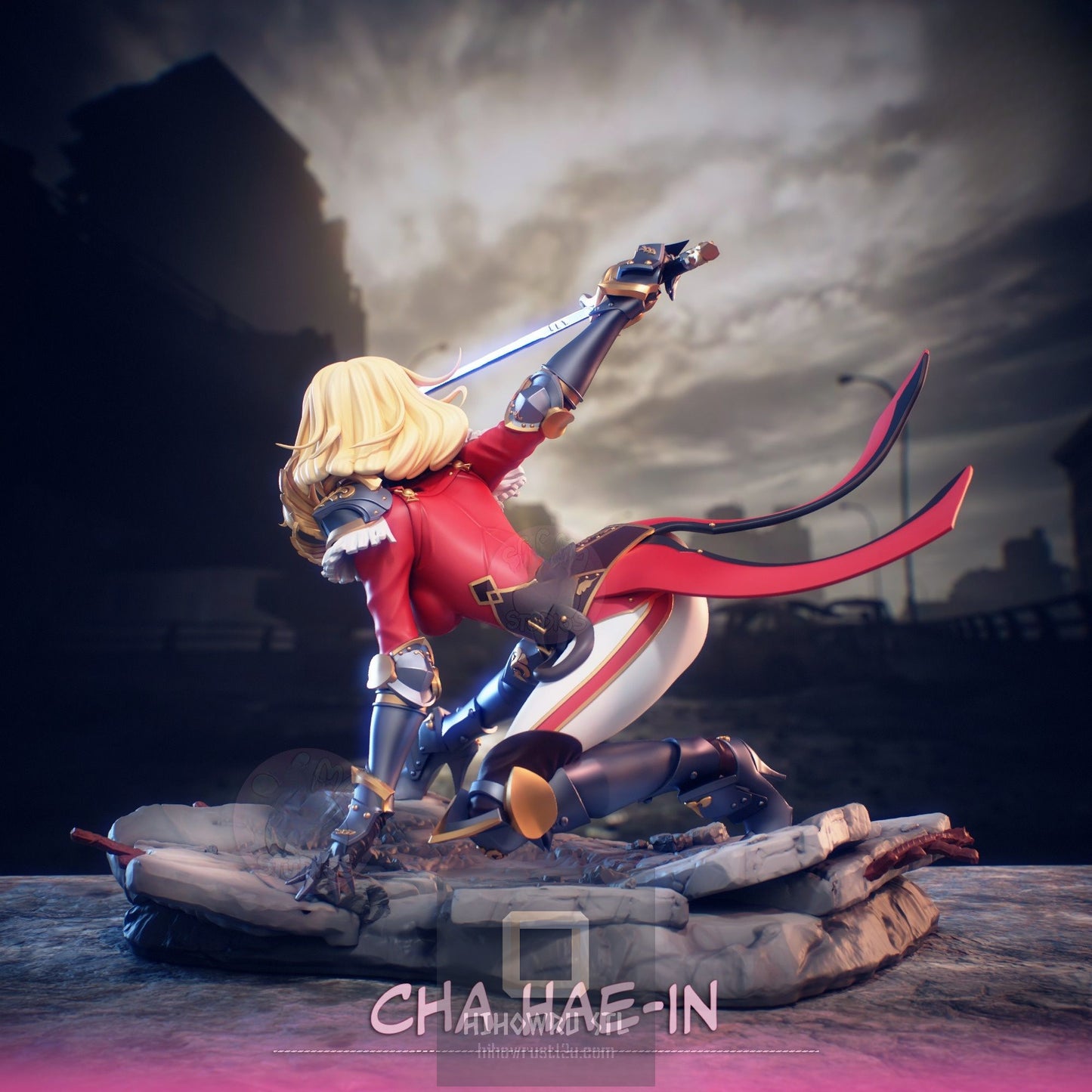 4608 Cha Hae-In NSFW - Solo Leveling - STL 3D Print Files