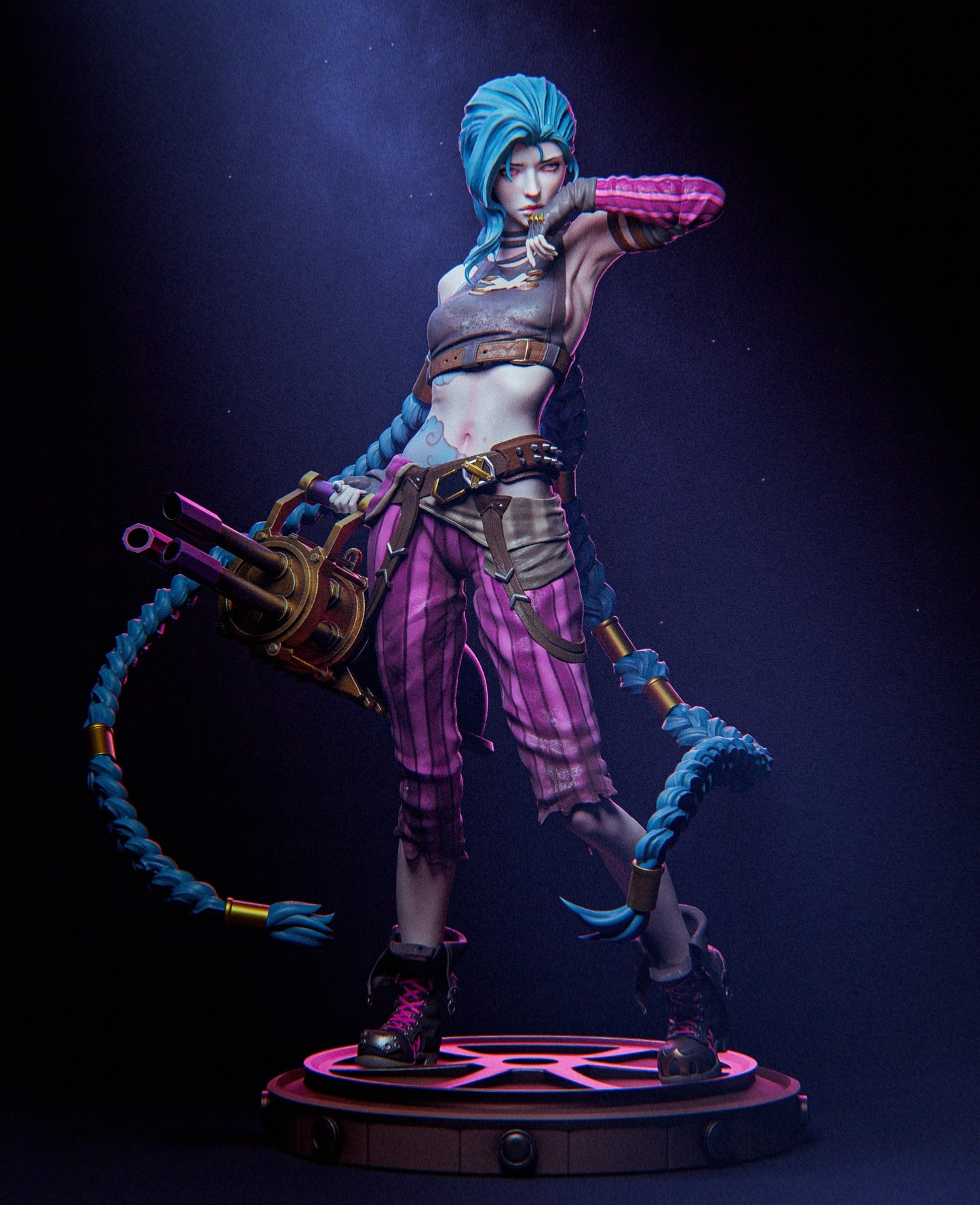 3273 Jinx NSFW - League Of Legends - STL 3D Print Files