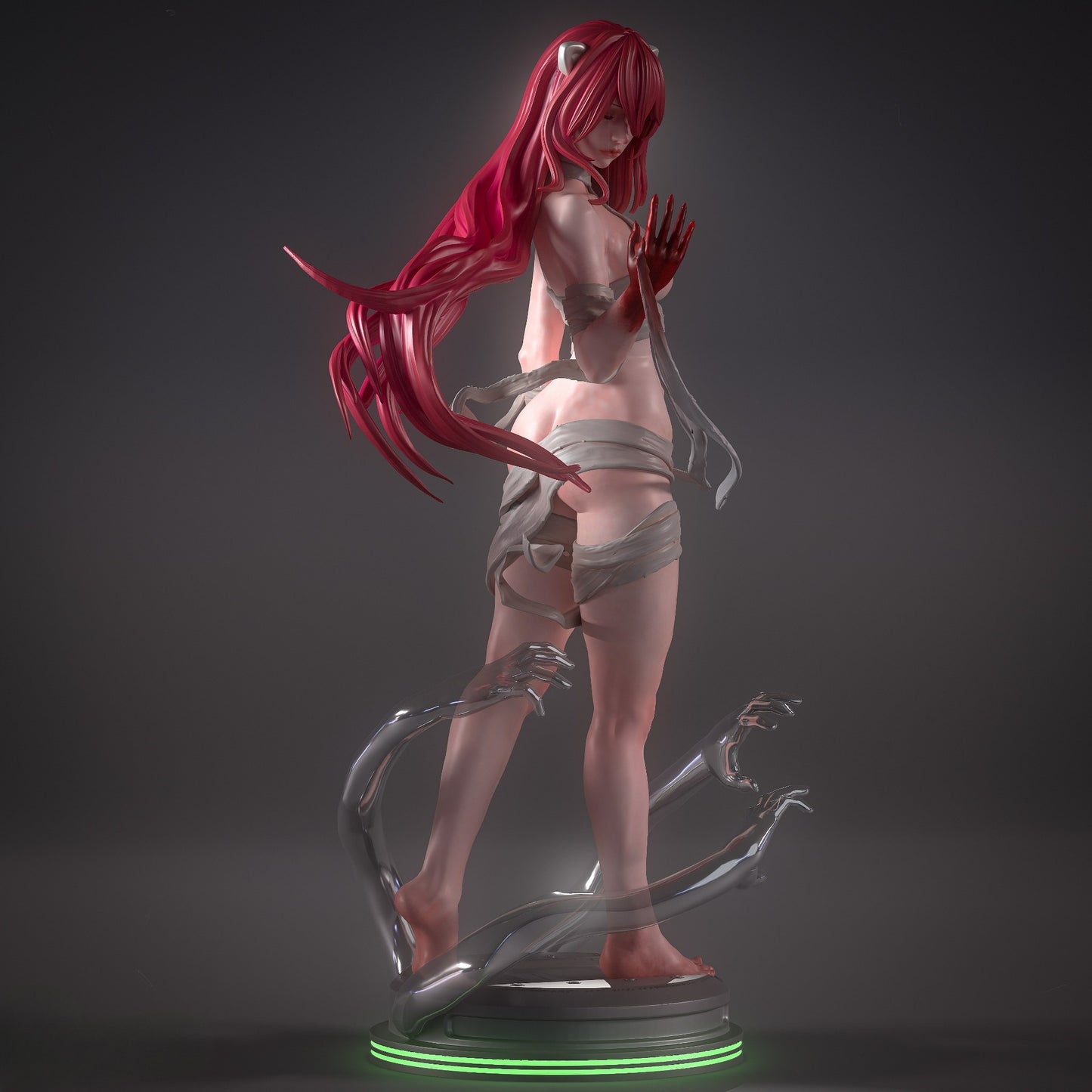 3538 Lucy Kaede NSFW - Elfen Lied - STL 3D Print Files