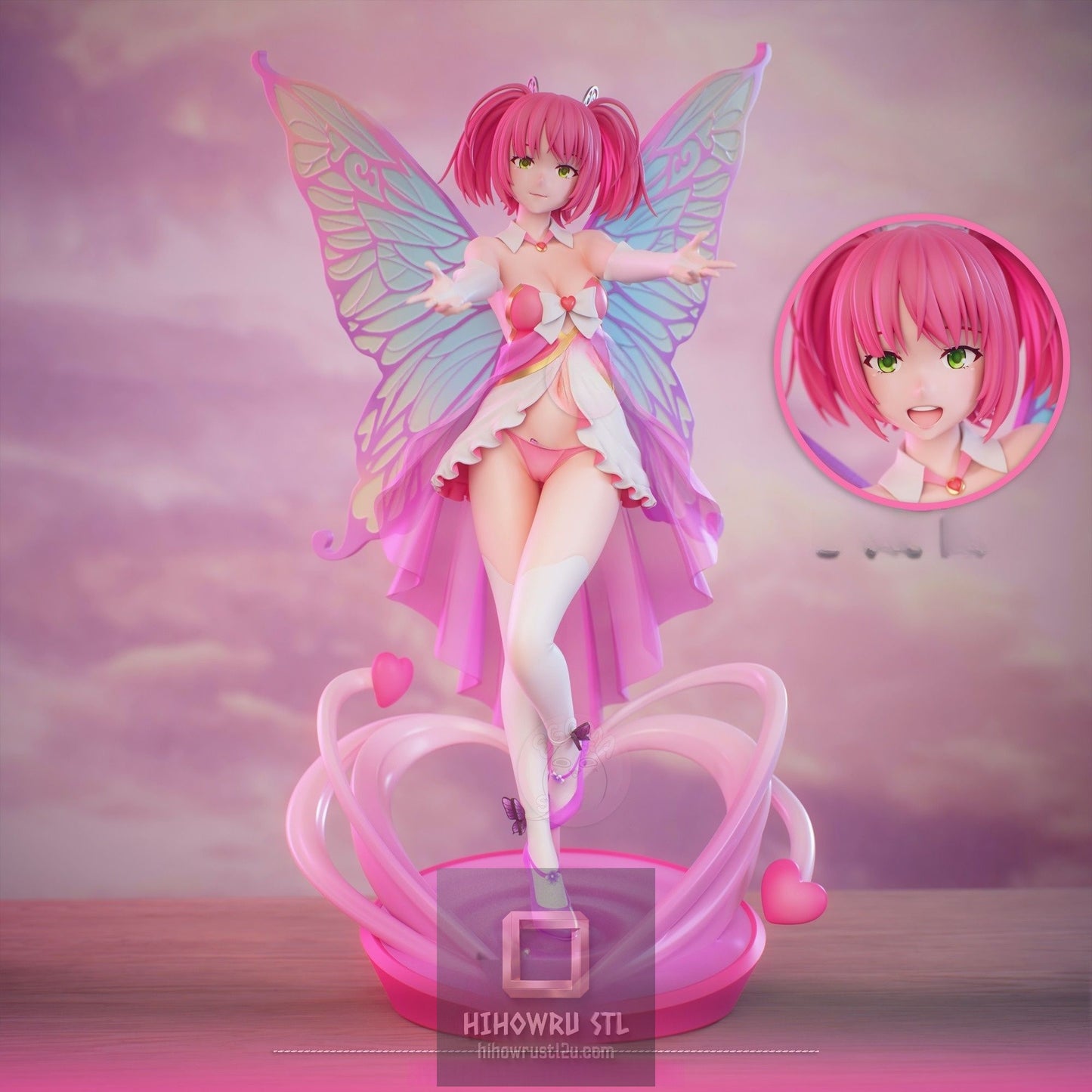5211 Kyu Sugardust NSFW - HuniePop - STL 3D Print Files