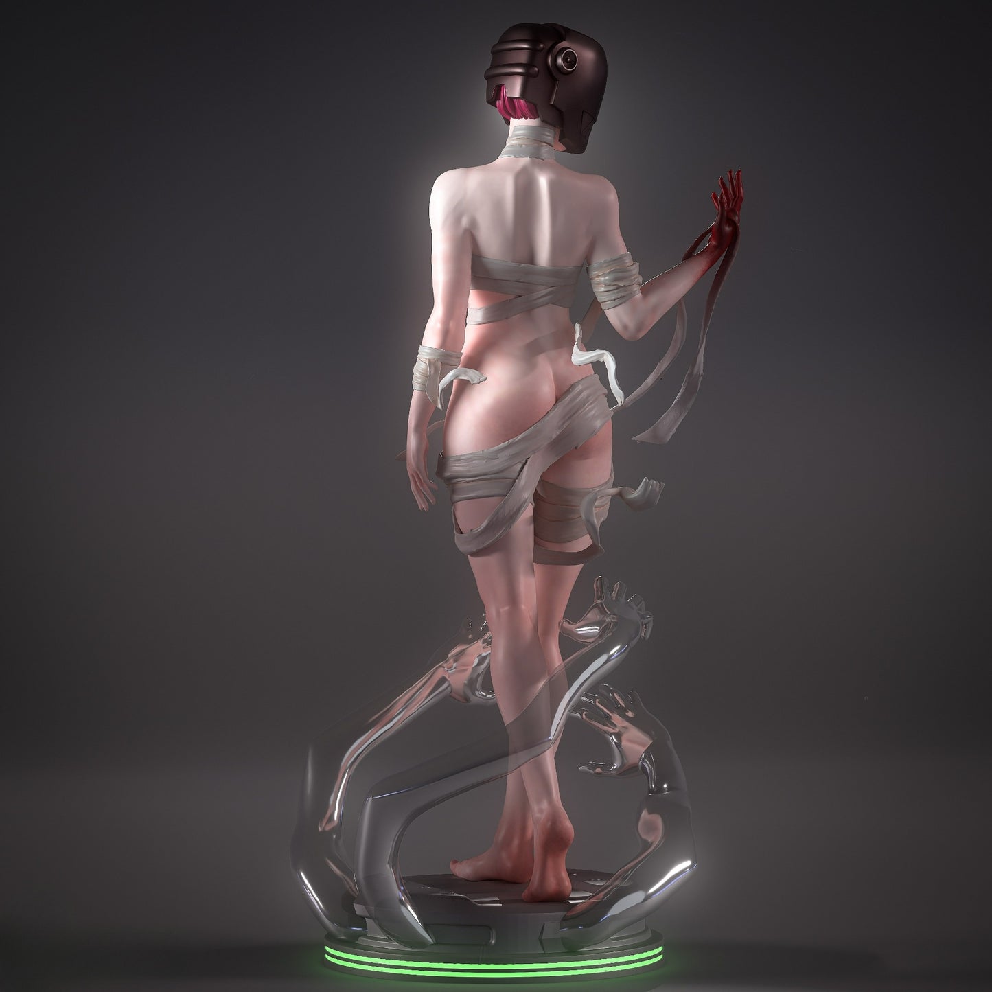 3538 Lucy Kaede NSFW - Elfen Lied - STL 3D Print Files