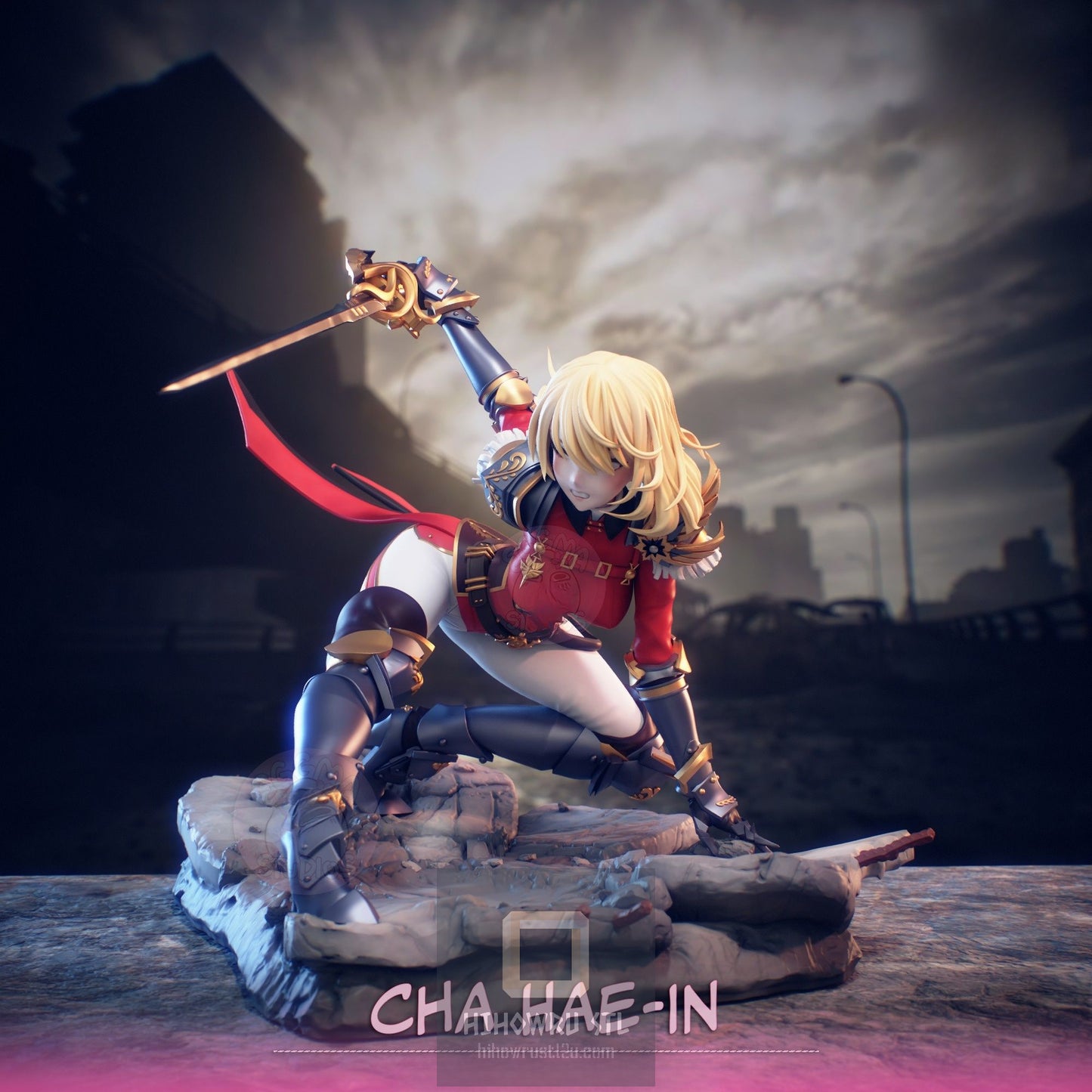 4608 Cha Hae-In NSFW - Solo Leveling - STL 3D Print Files