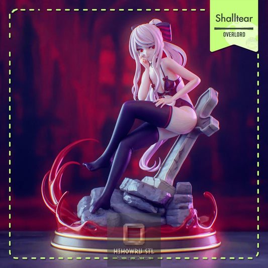 5623 Shalltear Bloodfallen NSFW - Overlord - STL 3D Print Files