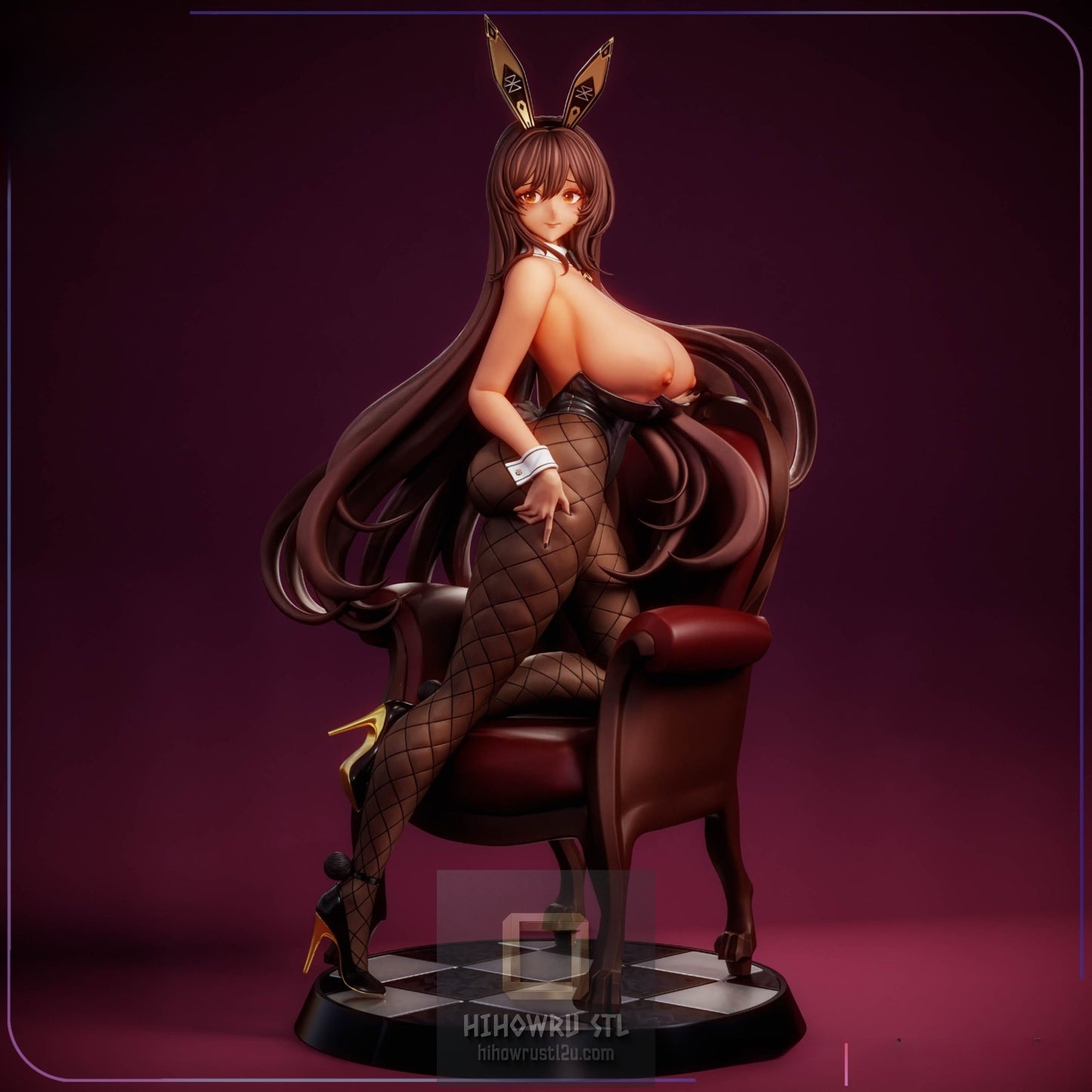 5020 Noir NSFW - Nikke Goddess of Victory - STL 3D Print Files