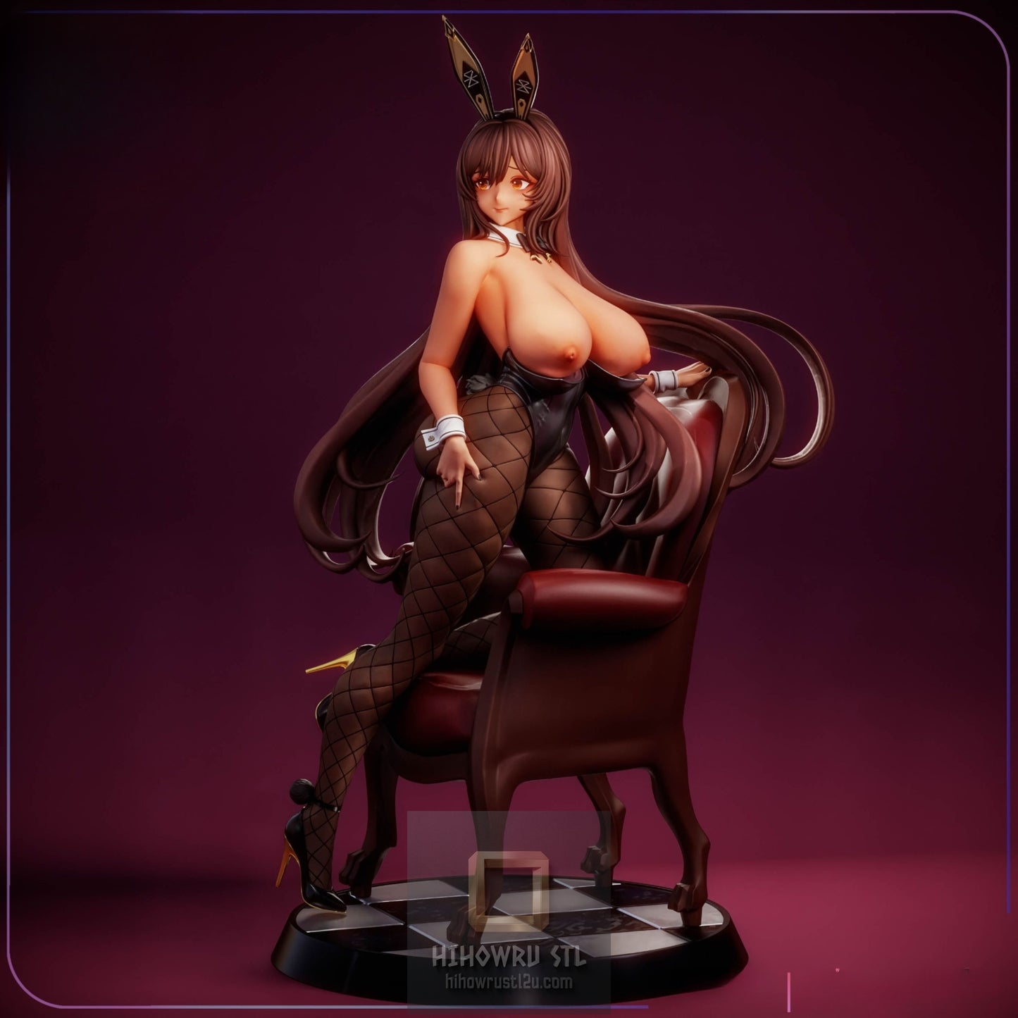 5020 Noir NSFW - Nikke Goddess of Victory - STL 3D Print Files