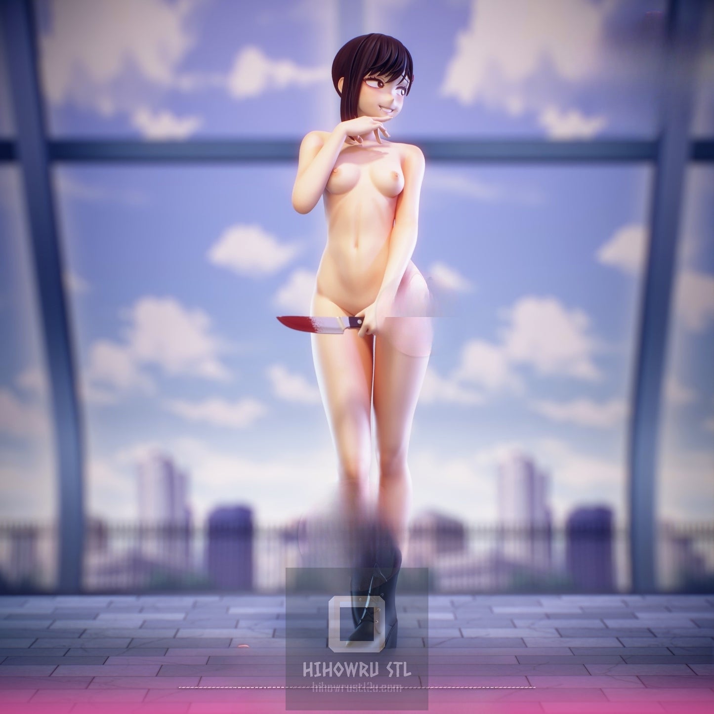 4535 Kobeni Higashiyama NSFW  - Chainsaw Man - STL 3D Print Files