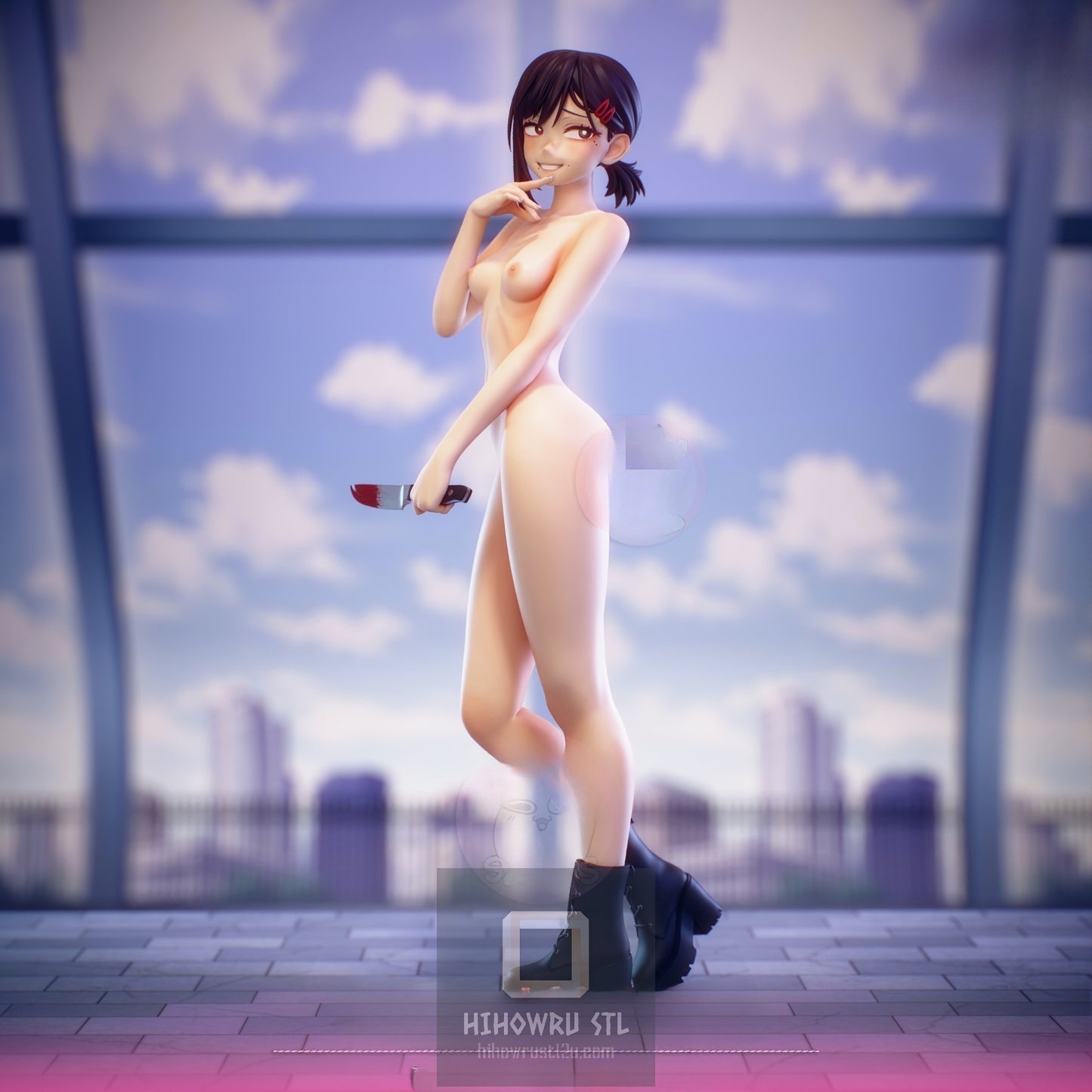 4535 Kobeni Higashiyama NSFW  - Chainsaw Man - STL 3D Print Files