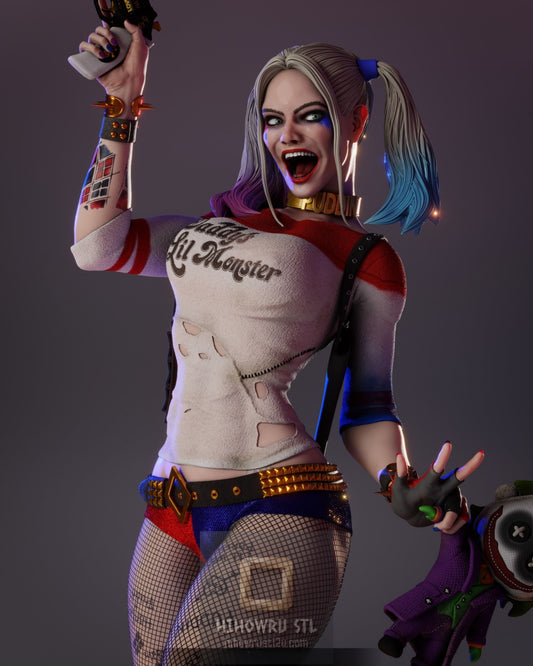 5053 Harley Quinn NSFW - DC Comics - STL 3D Print Files