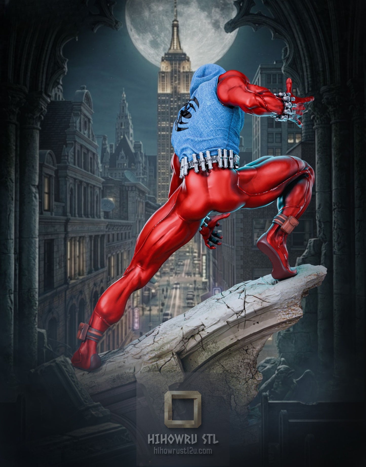 5199 Scarlet Spider - Marvel Comics - STL 3D Print Files