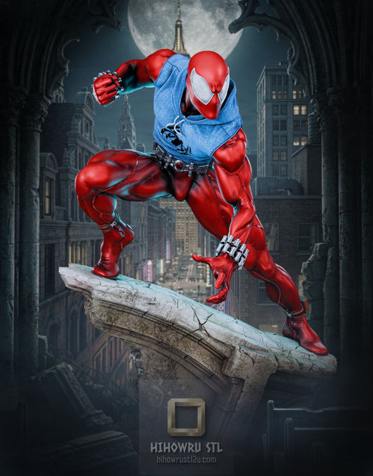 5199 Scarlet Spider - Marvel Comics - STL 3D Print Files