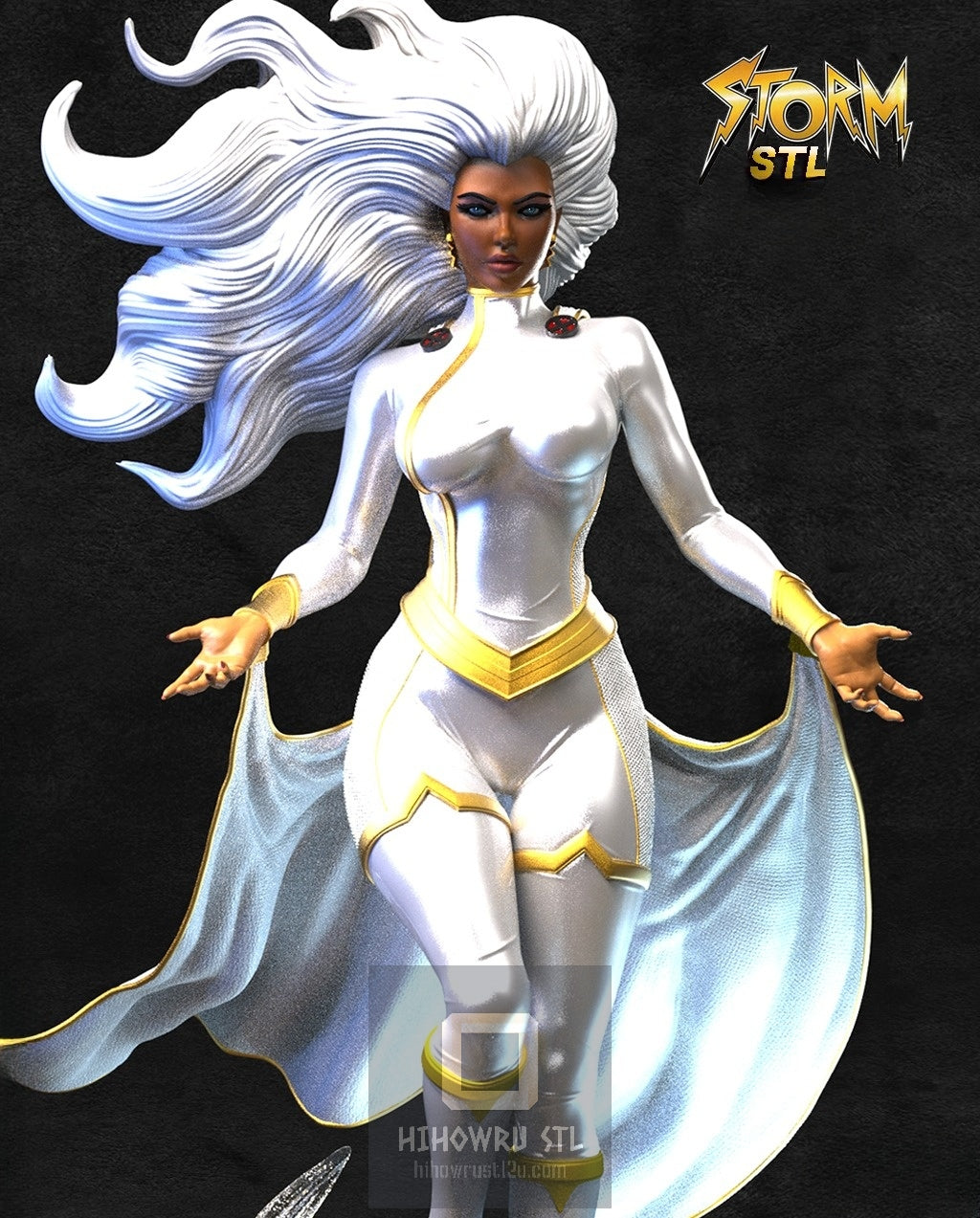 4500 Storm - X-men - STL 3D Print Files