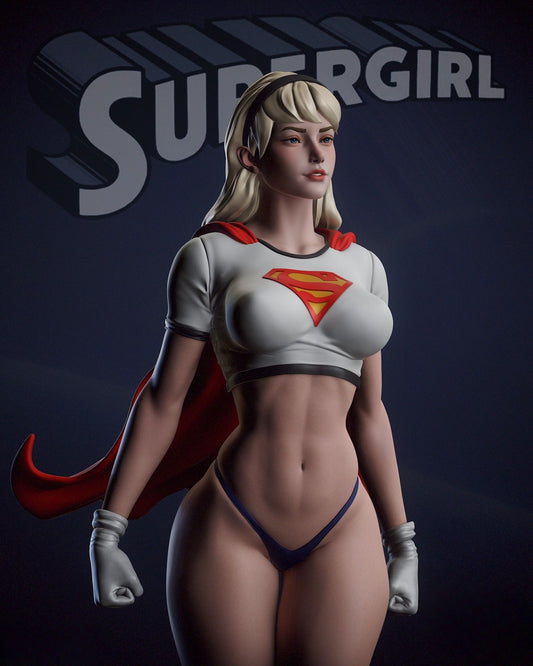3918 Supergirl NSFW - DC Comics - STL 3D Print Files