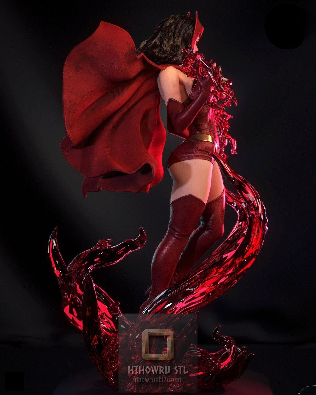 5152 Scarlet Witch NSFW - Wanda Maximoff - STL 3D Print Files