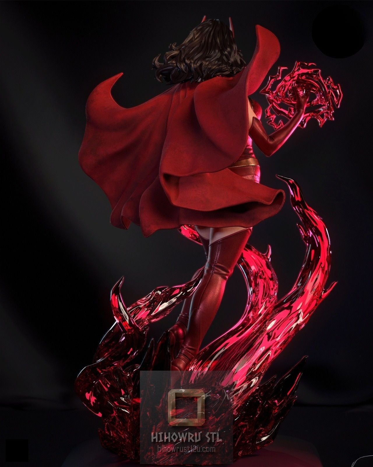 5152 Scarlet Witch NSFW - Wanda Maximoff - STL 3D Print Files