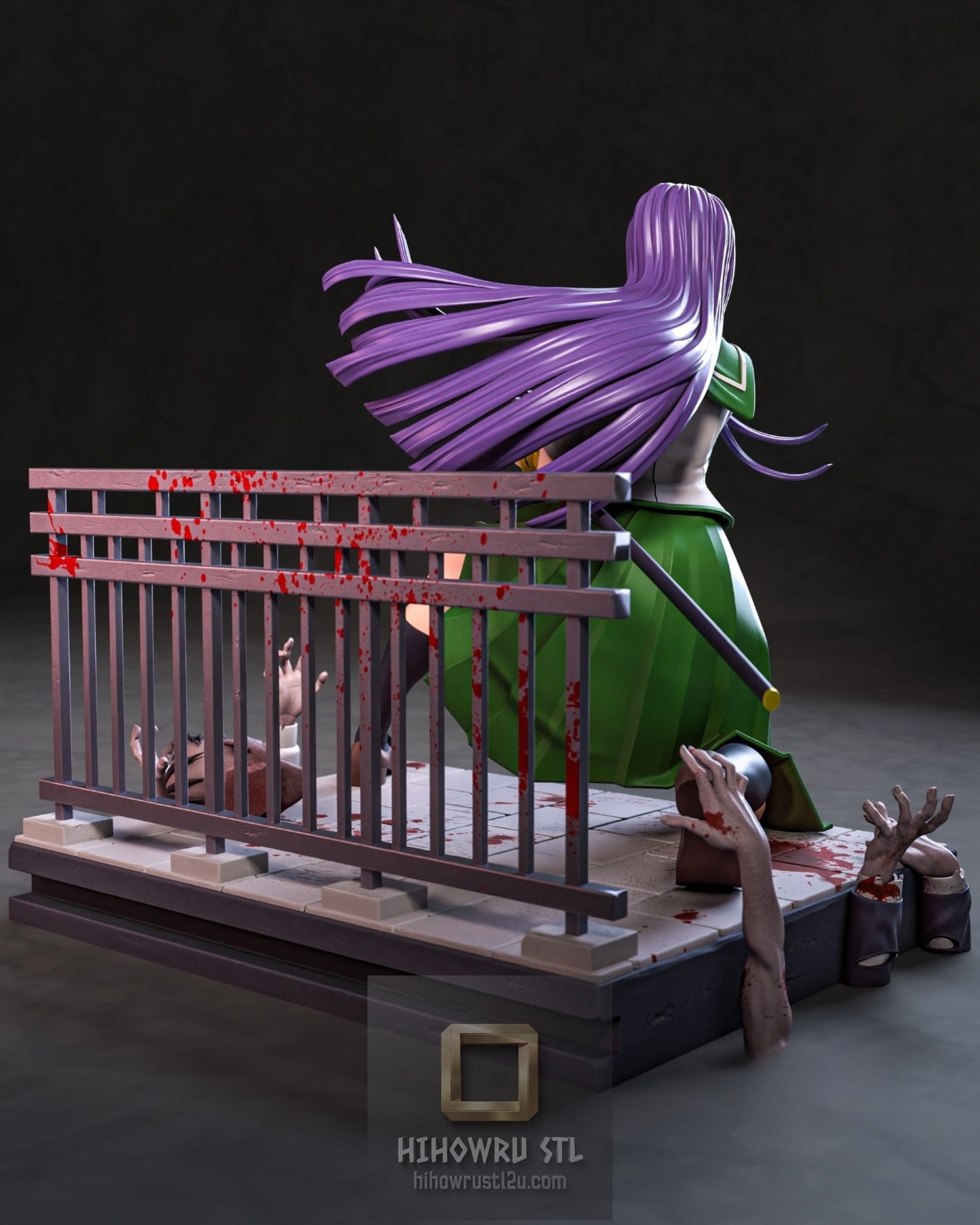 5186 Saeko Busujima NSFW - Highschool of the Dead - STL 3D Print Files