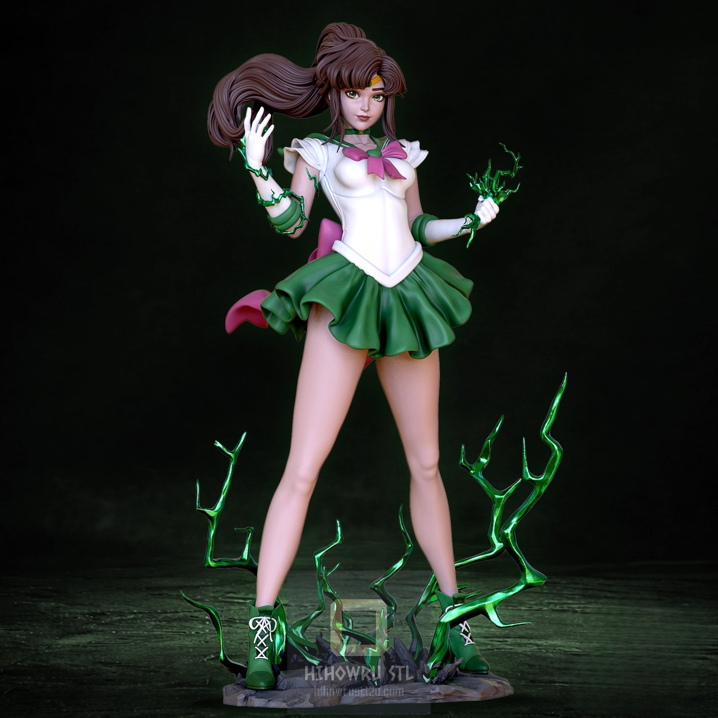 4826 Sailor Jupiter - Sailor Moon - STL 3D Print Files