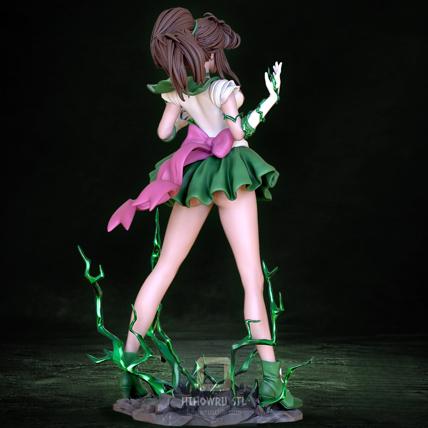 4826 Sailor Jupiter - Sailor Moon - STL 3D Print Files