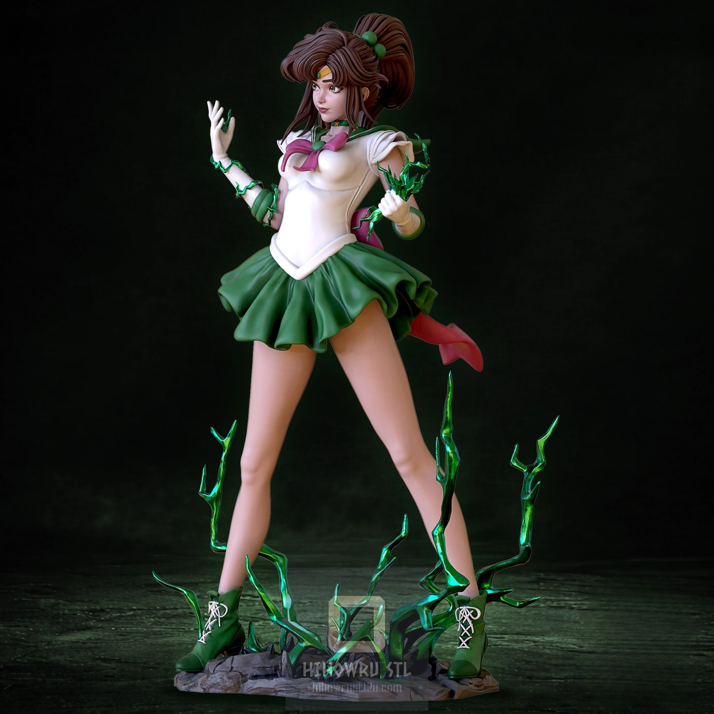 4826 Sailor Jupiter - Sailor Moon - STL 3D Print Files