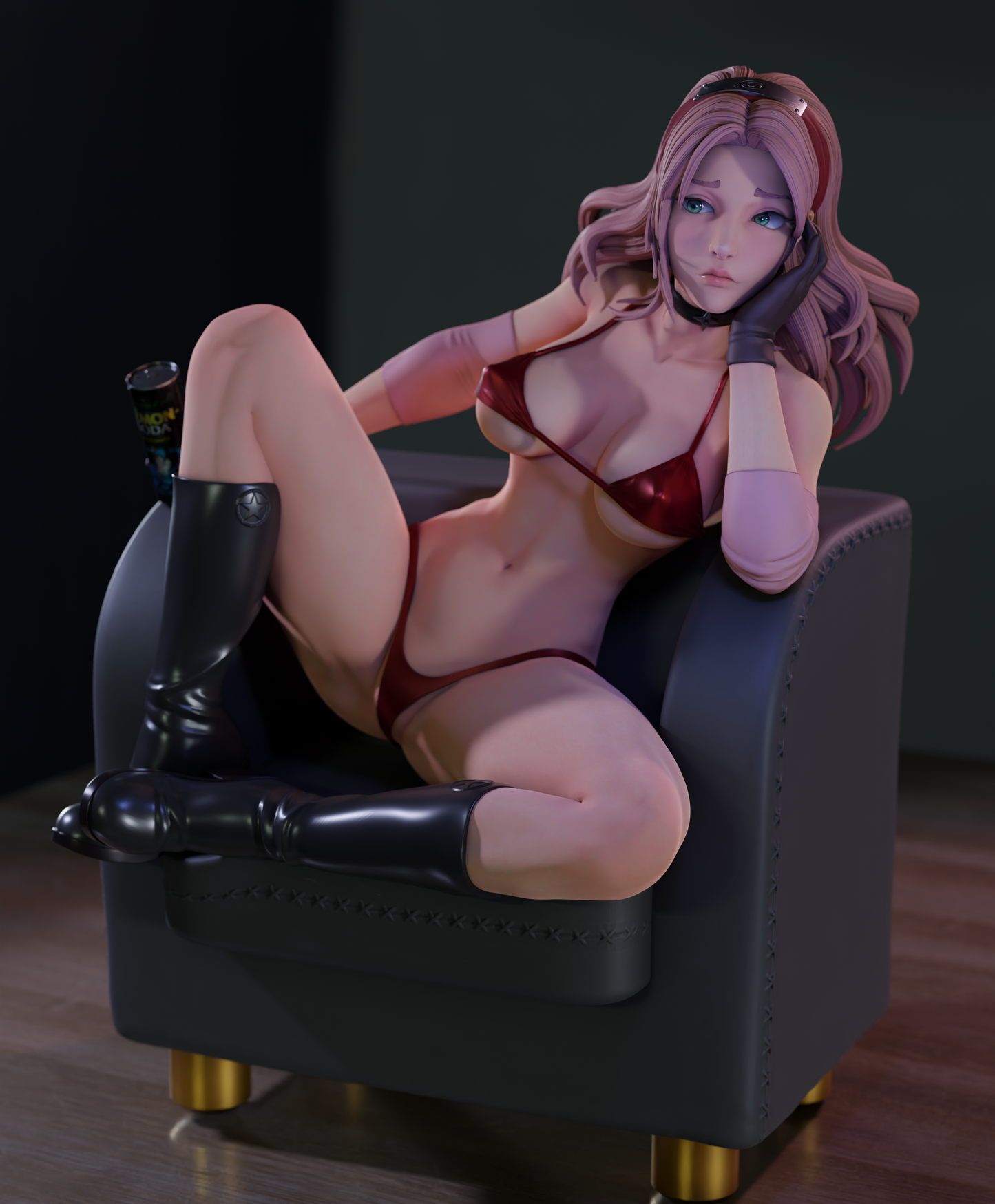 1858 Sakura Haruno NSFW - Naruto - STL 3D Print Files