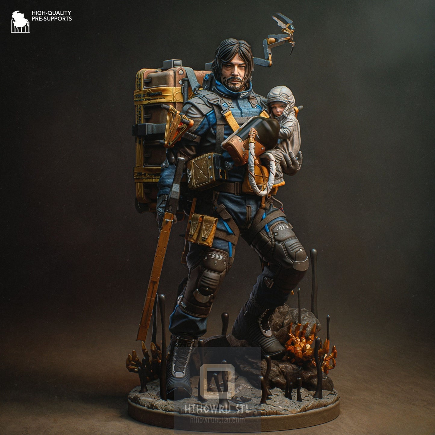 4394 Sam Porter Bridges - Death Stranding - STL 3D Print Files