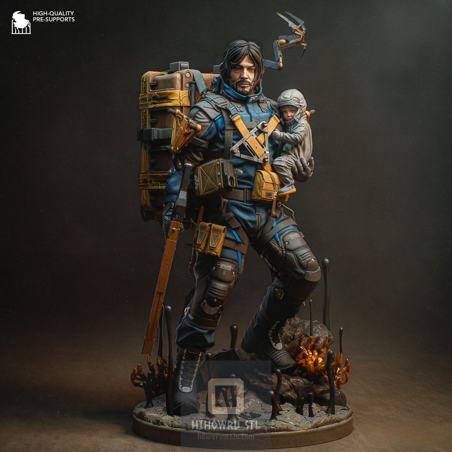 4394 Sam Porter Bridges - Death Stranding - STL 3D Print Files