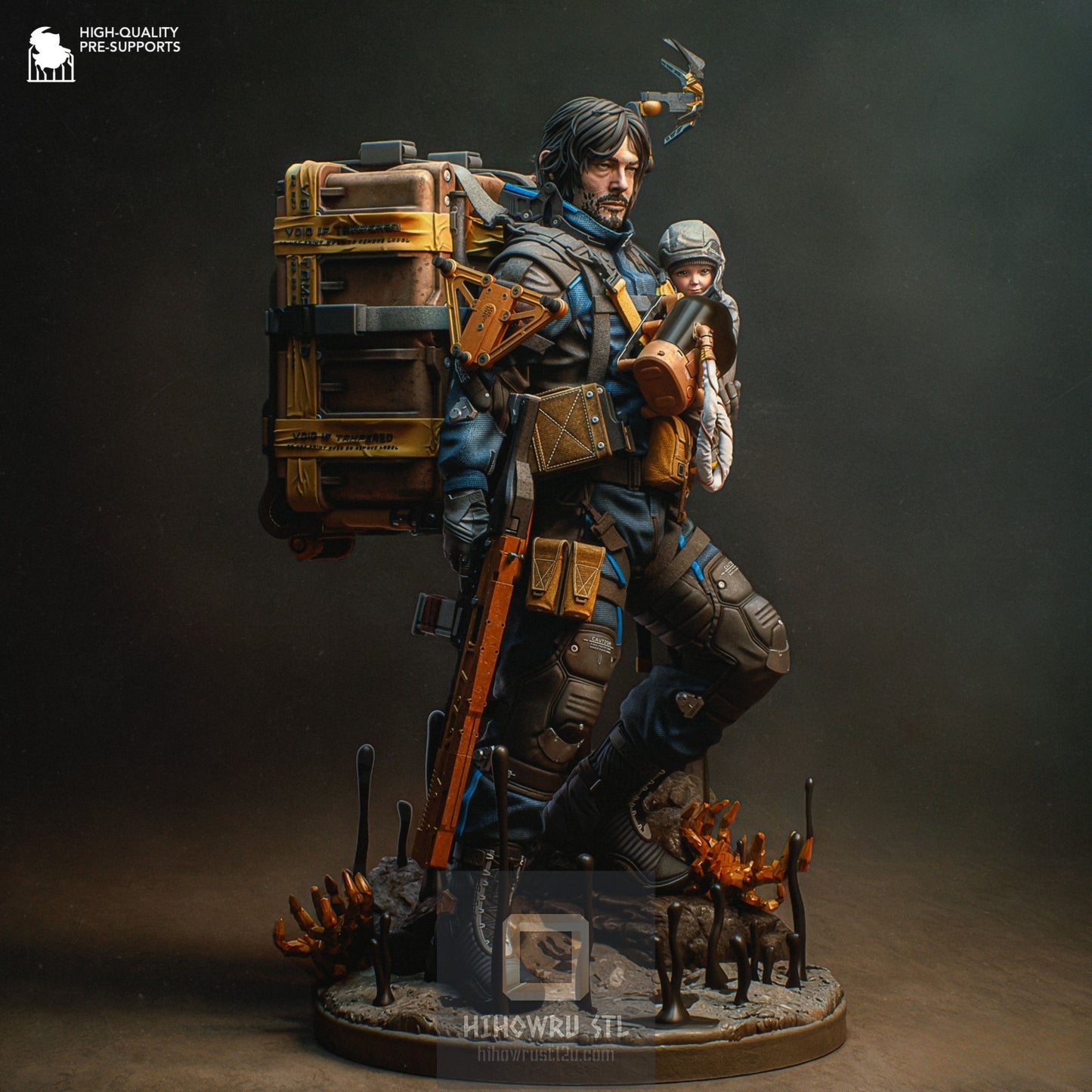 4394 Sam Porter Bridges - Death Stranding - STL 3D Print Files