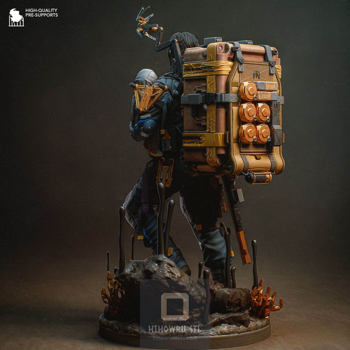 4394 Sam Porter Bridges - Death Stranding - STL 3D Print Files