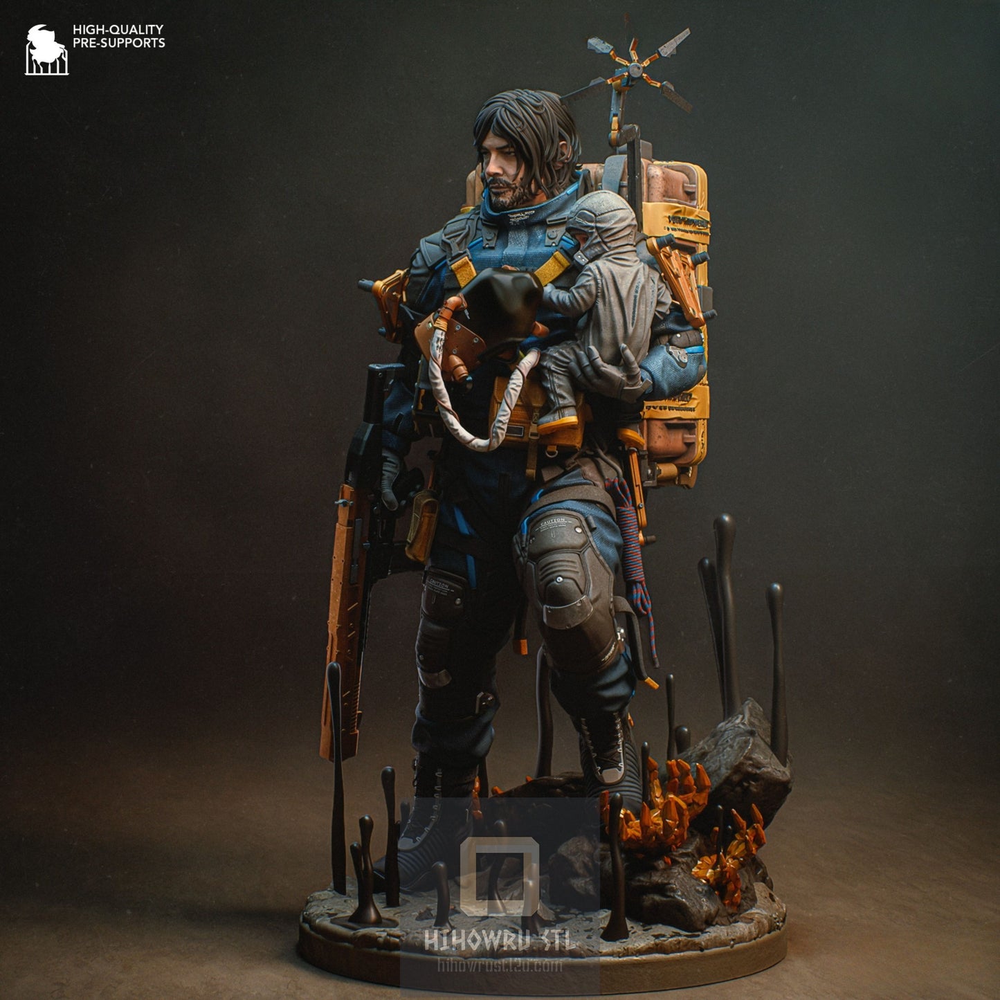 4394 Sam Porter Bridges - Death Stranding - STL 3D Print Files