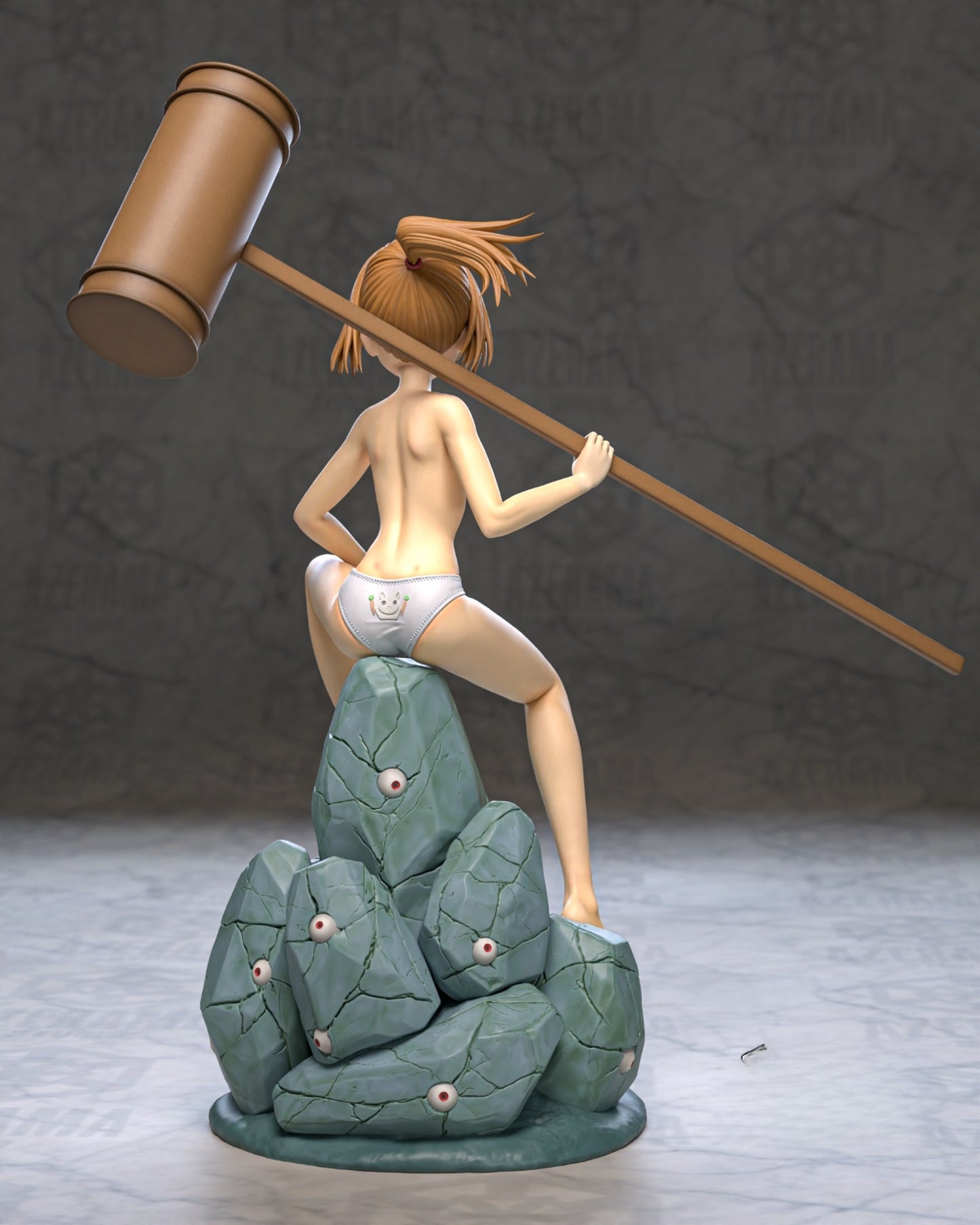 2863 Asahina Samidare NSFW - The Lucifer and Biscuit Hammer - STL 3D Print Files