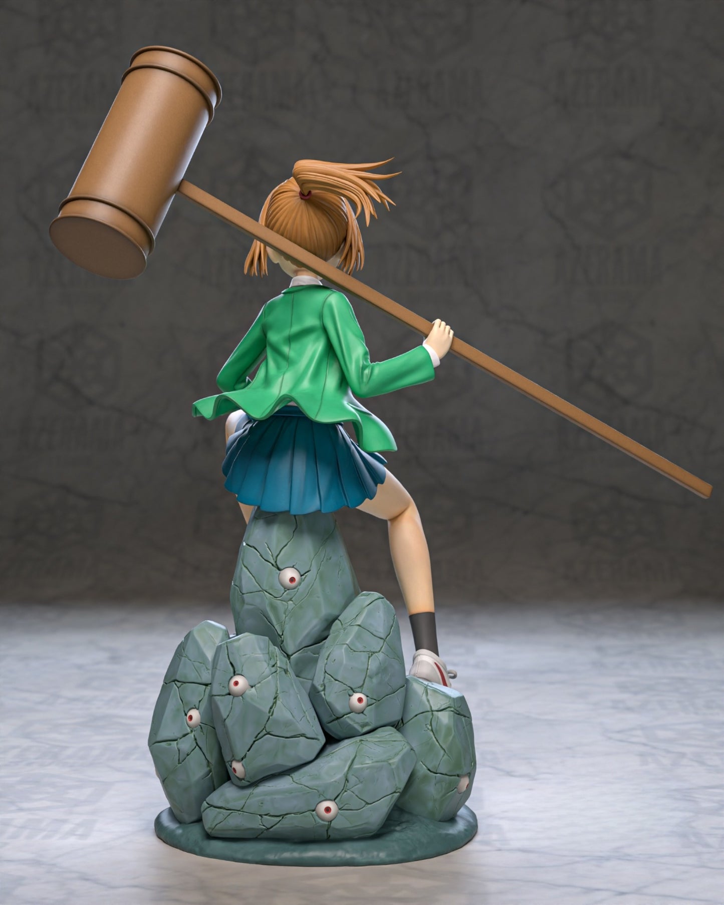 2863 Asahina Samidare NSFW - The Lucifer and Biscuit Hammer - STL 3D Print Files