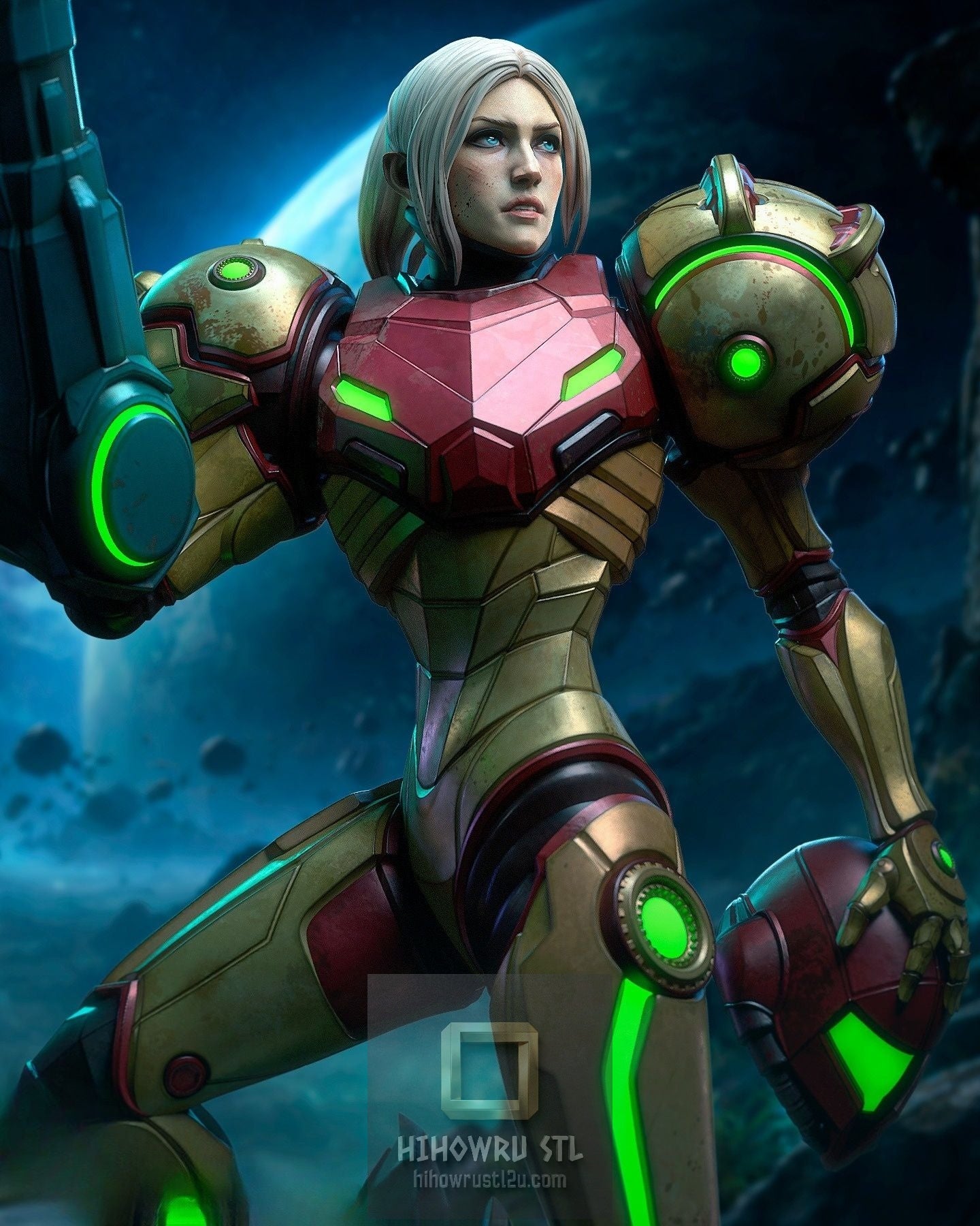5231 Samus Aran - Metroid - STL 3D Print Files
